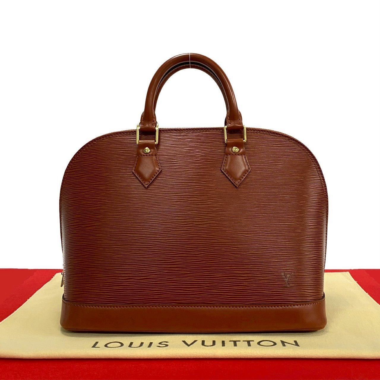 Louis Vuitton Louis Vuitton Handbag Brown Leather Size ONE SIZE - 1 Thumbnail