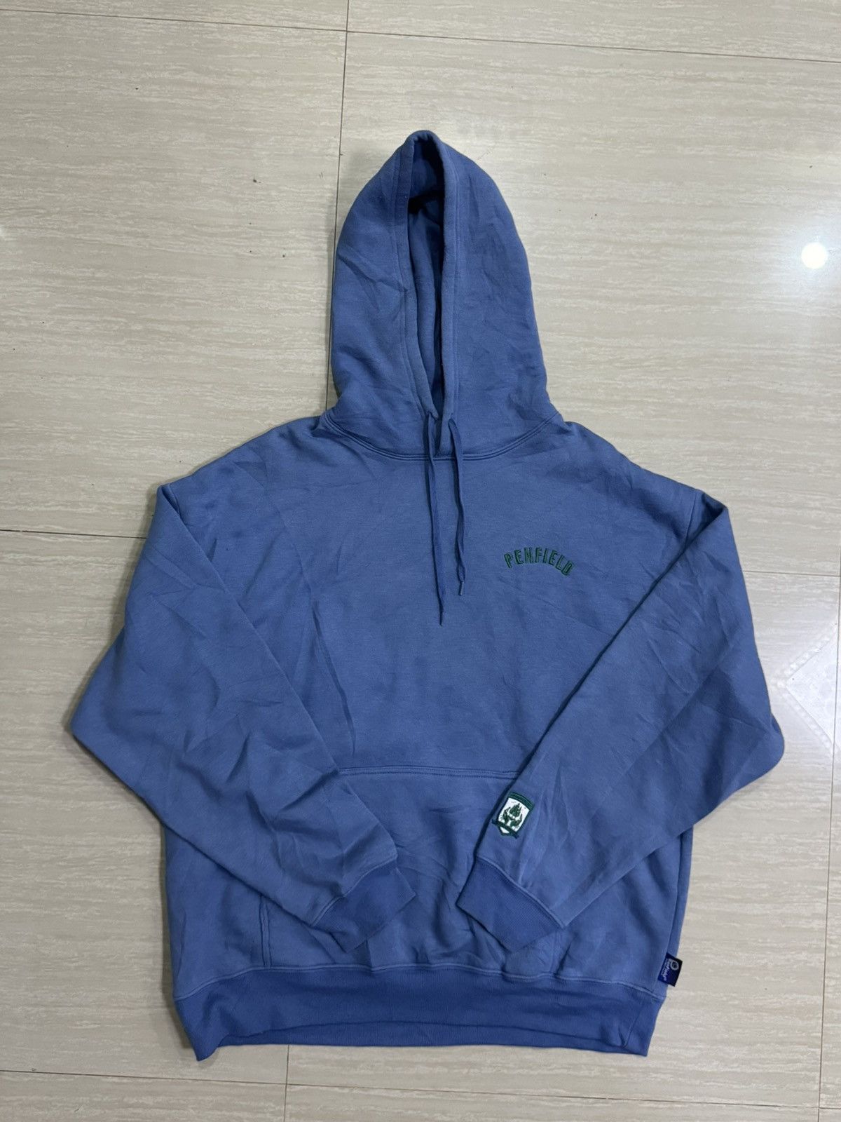 Penfield Penfield Original Big Logo Hoodie Blue Color Size US XL / EU 56 / 4 - 1 Thumbnail