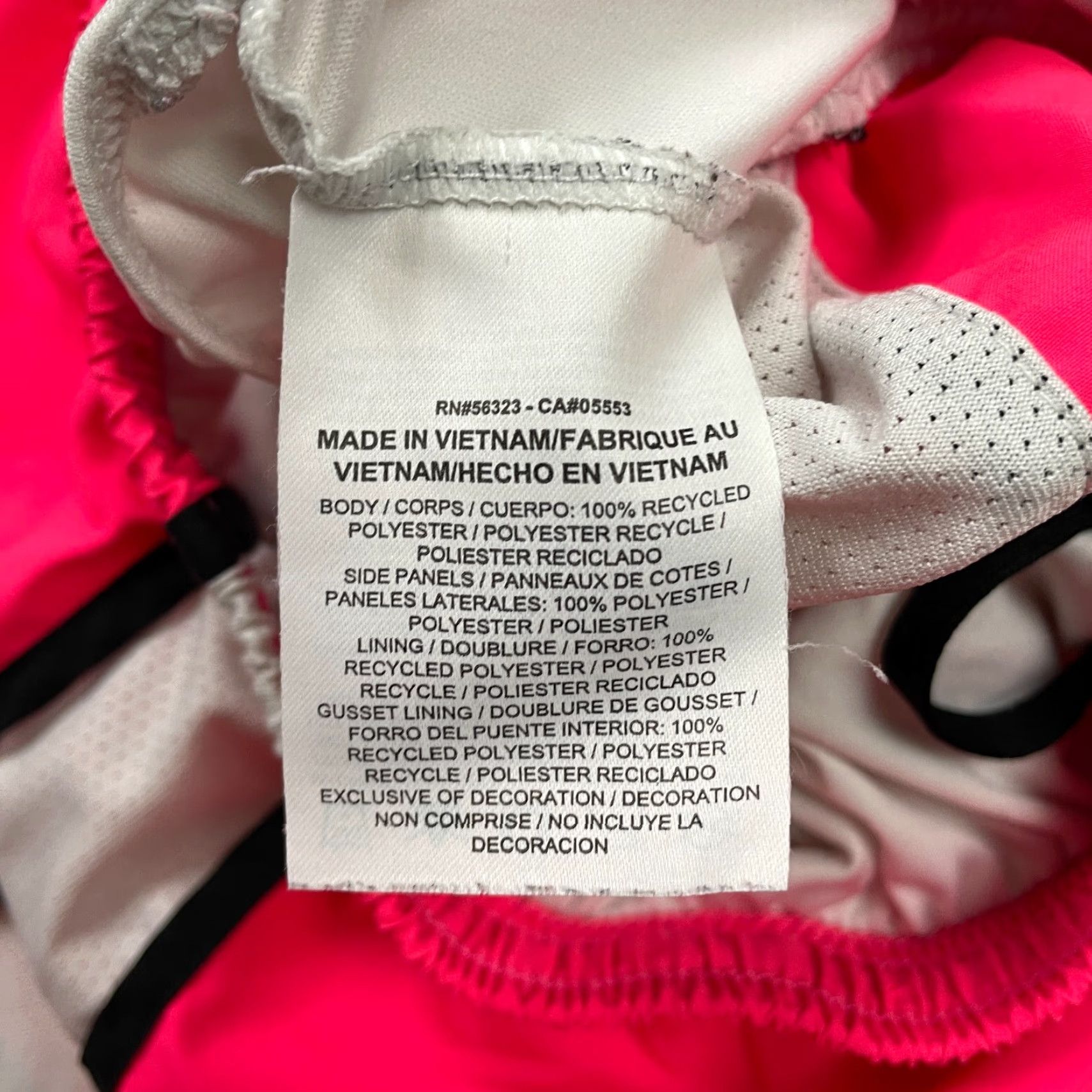 Nike Nike Dri-Fit Active Shorts Womens Large Pink Elastic Drawstring Gym Running 25x4 Size 36" / US 14 / IT 50 - 7 Thumbnail