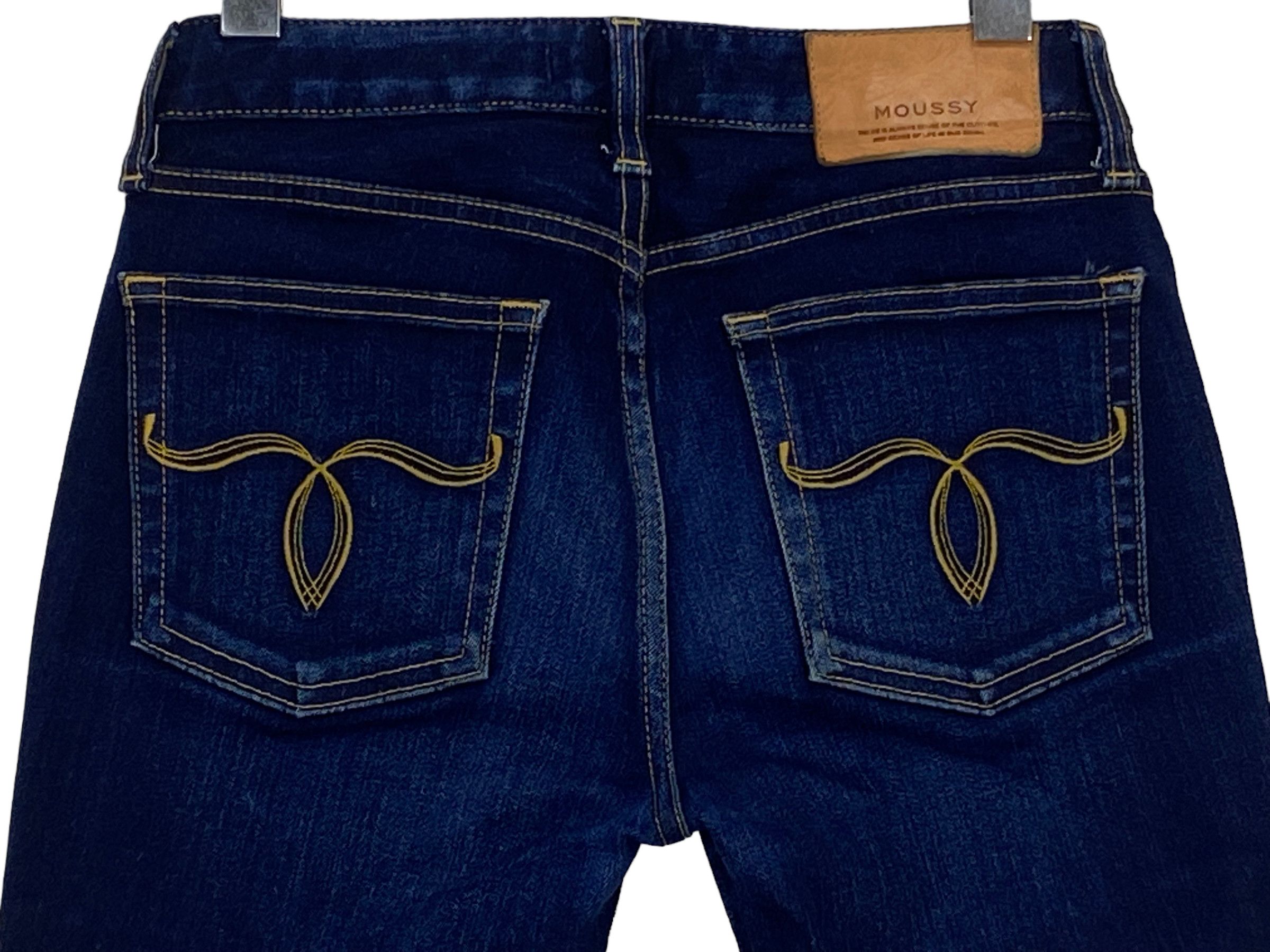 Japanese Brand × MOUSSY Moussy Jeans Skinny Jeans Low Rise Jeans Size 25" / US 0 / IT 36 - 5 Thumbnail