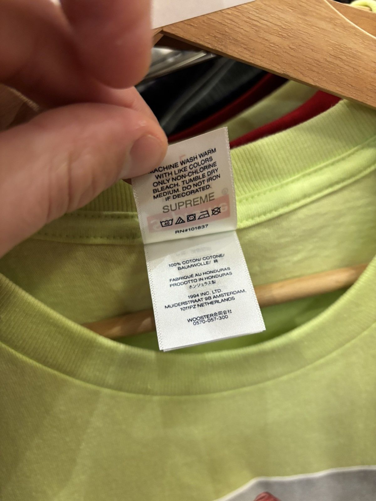 Supreme Supreme Playboi Carti Tee - Green Size US L / EU 52-54 / 3 - 4 Thumbnail