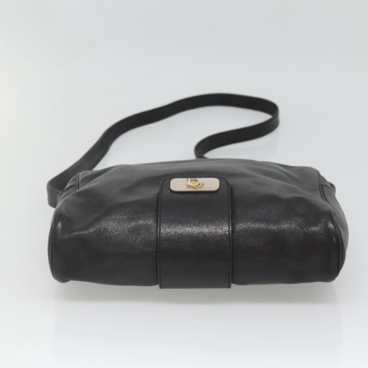 Dior DIOR Shoulder Bag Leather Black Gold Size ONE SIZE - 5 Thumbnail