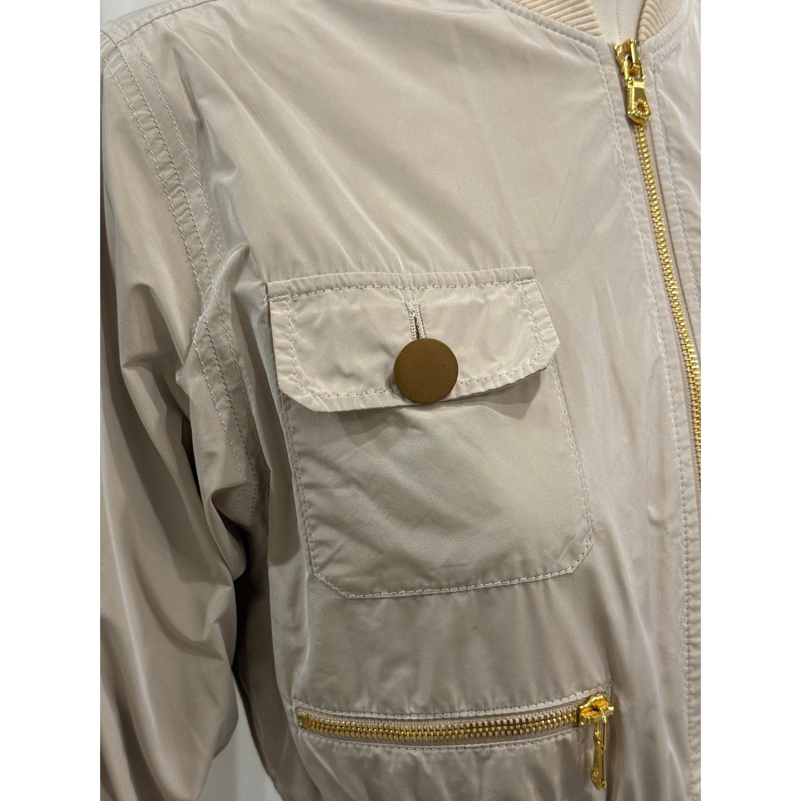 Dolce & Gabbana 2003 Dolce & Gabbana cropped nylon bomber jacket Size S / US 4 / IT 40 - 6 Thumbnail