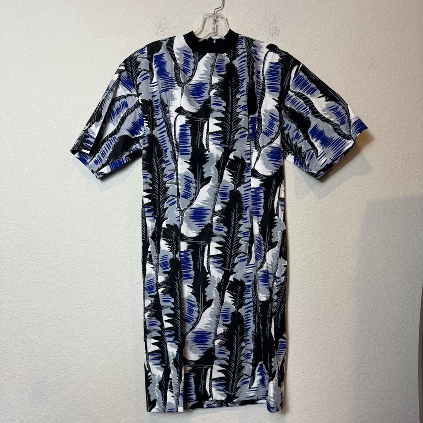 Marni Marni Poplin St. River Dress Made in Portugal Blue sz XXS/36 Size XXS / US 00 / IT 34 - 1 Thumbnail