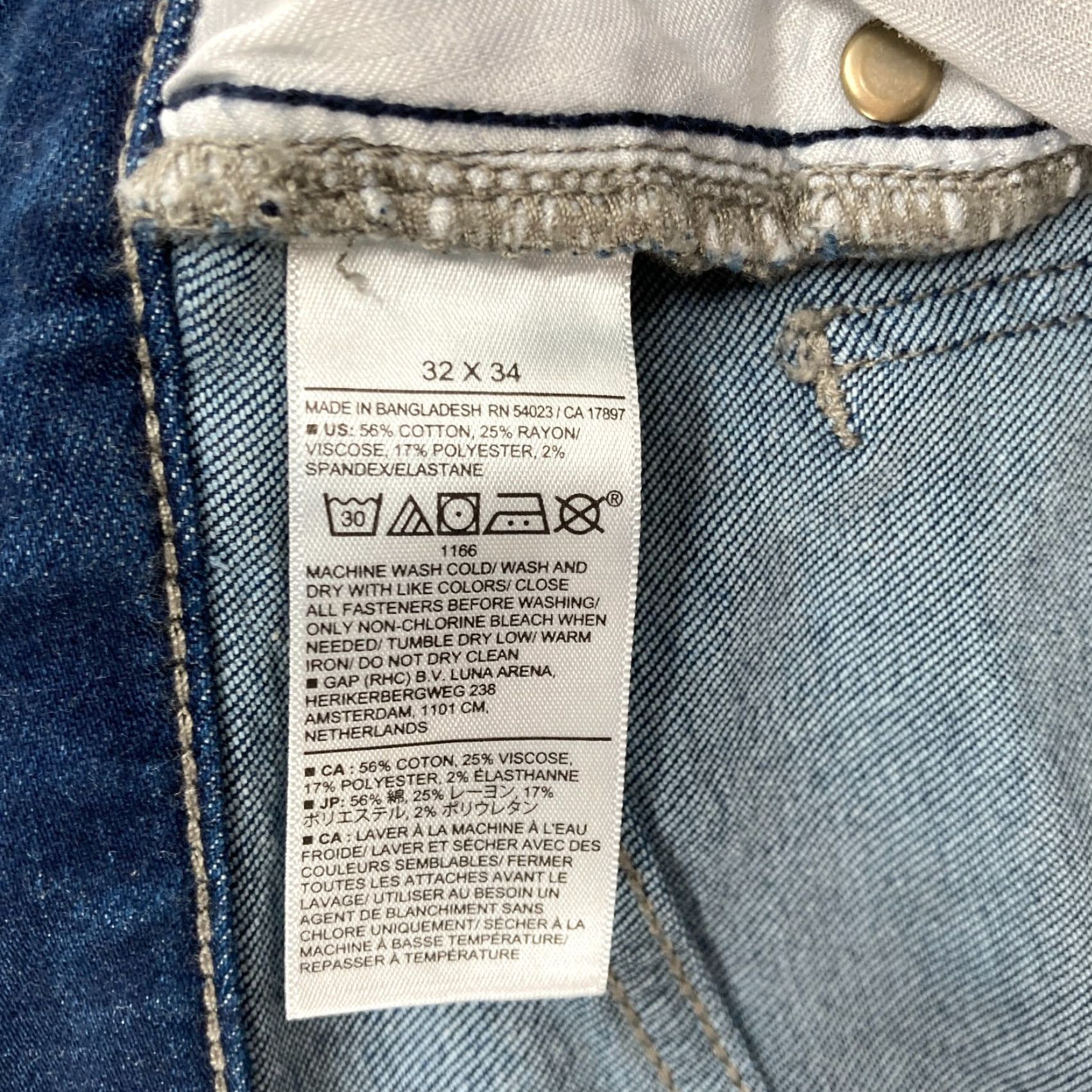 Banana Republic Banana Republic Traveler Jean Mens 32x34 Slim Straight Fit Blue Stretch Denim Size US 32 / EU 48 - 5 Thumbnail