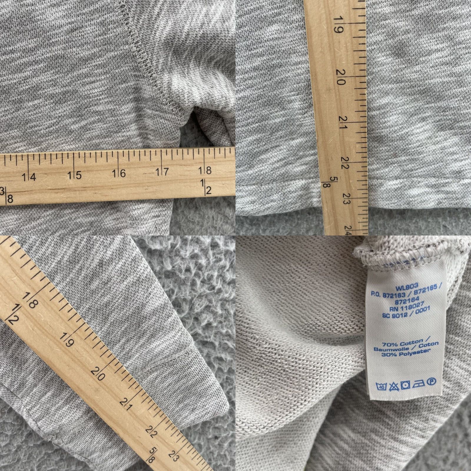 Boden Boden Sweater Women's Small Cowl Funnel Neck Travel Comfort Loungewear Athleisure Shirt Womens Gray 90s Preppy Sportswear Gym Coastal Travel Size S / US 4 / IT 40 - 8 Thumbnail
