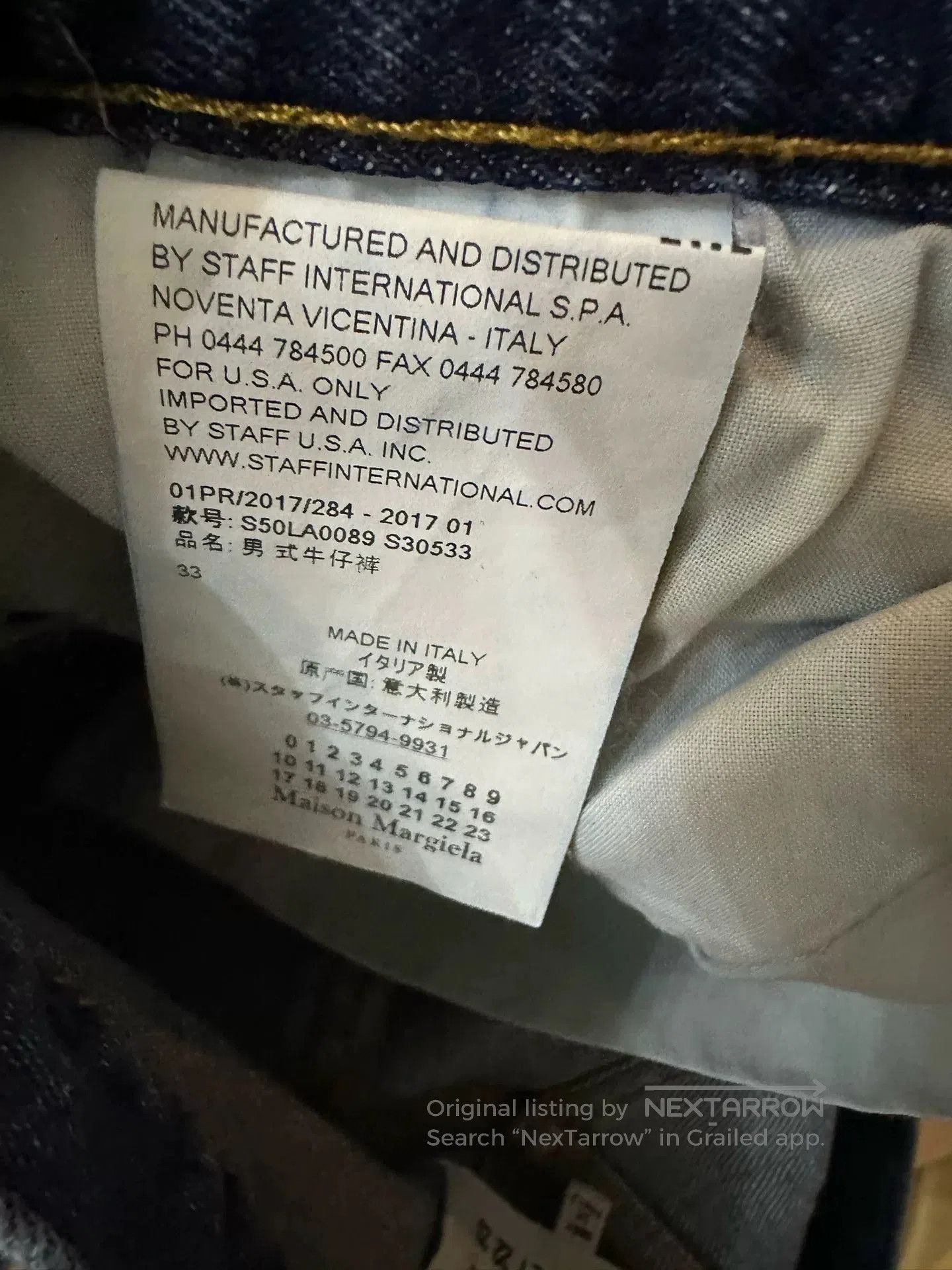 Maison Margiela maison margiela distressed denim pants size 33. Size US 33 - 4 Thumbnail