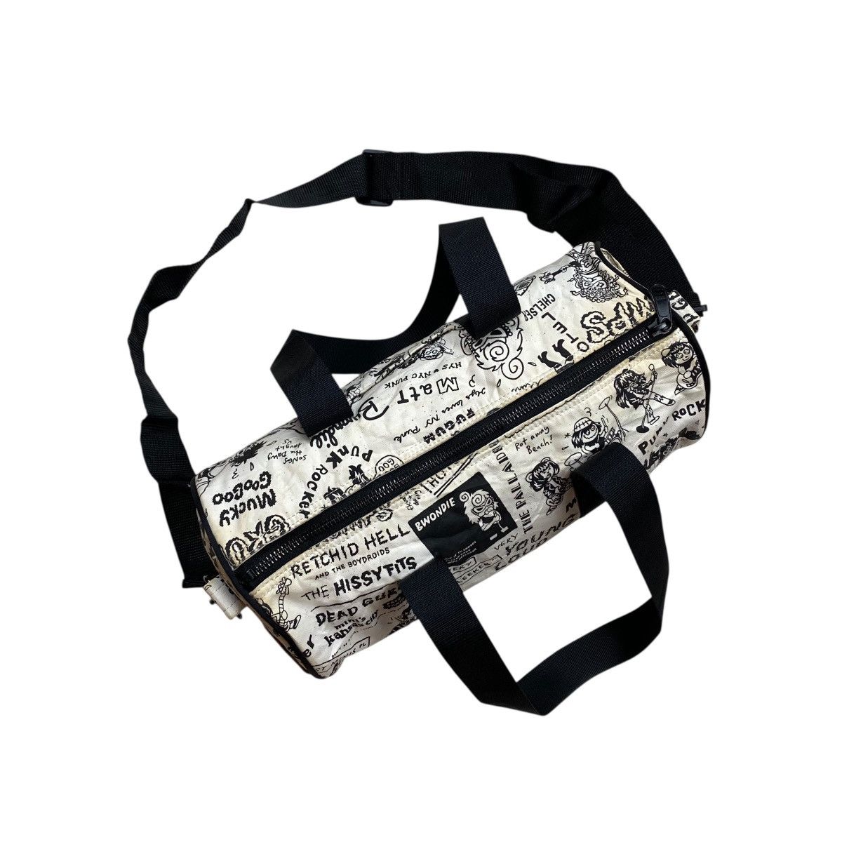 Hysteric Glamour Hysteric Glamour Matt NY PUNK Allover Duffle Sling Bag Size ONE SIZE - 2 Thumbnail