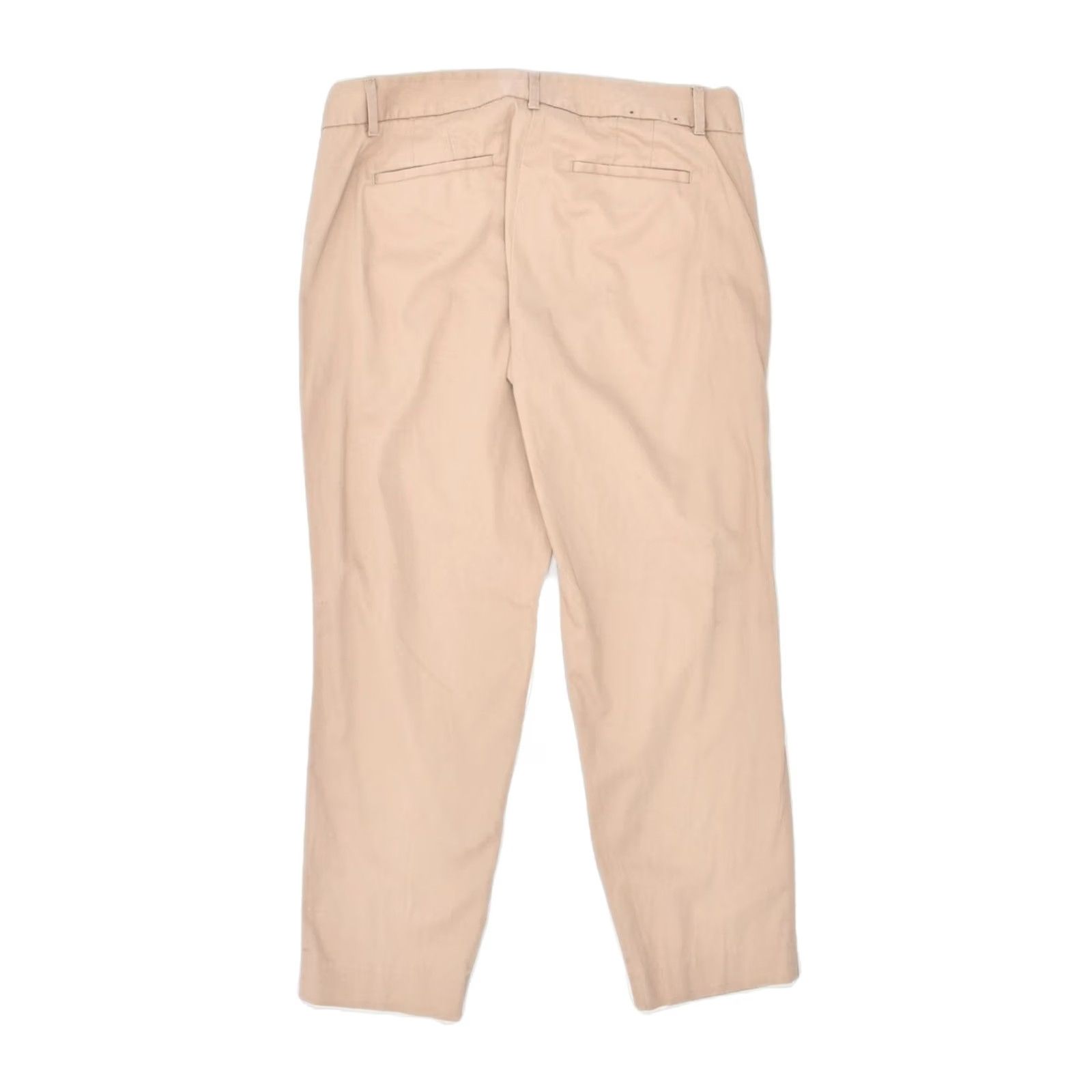 J.Crew VINTAGE J. CREW Womens City Fit Tapered Chino Trousers Beige US 4 XS W28 L25 JU09 Size 26" / US 2 / IT 38 - 2 Thumbnail