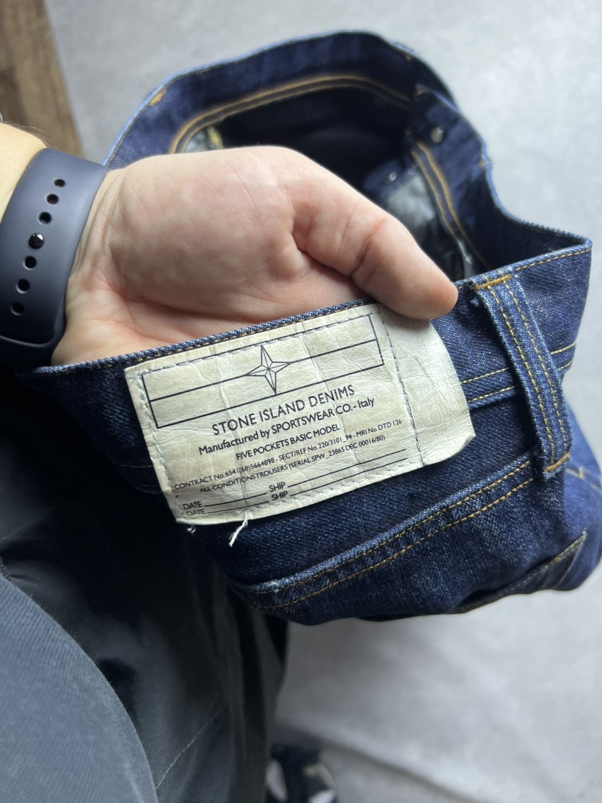 Stone Island Vintage Stone Island Denim Jeans Pants Size US 34 / EU 50 - 6 Thumbnail