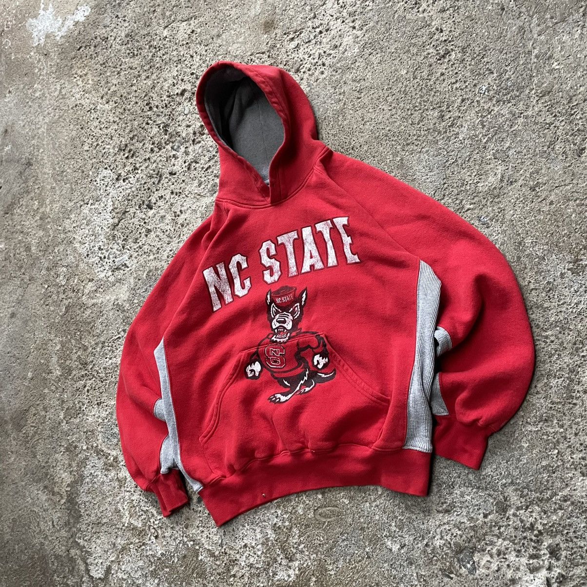 Soffe × Vintage NC STATE SOFFE HOODIE 🎈 Size US L / EU 52-54 / 3 - 2 Thumbnail