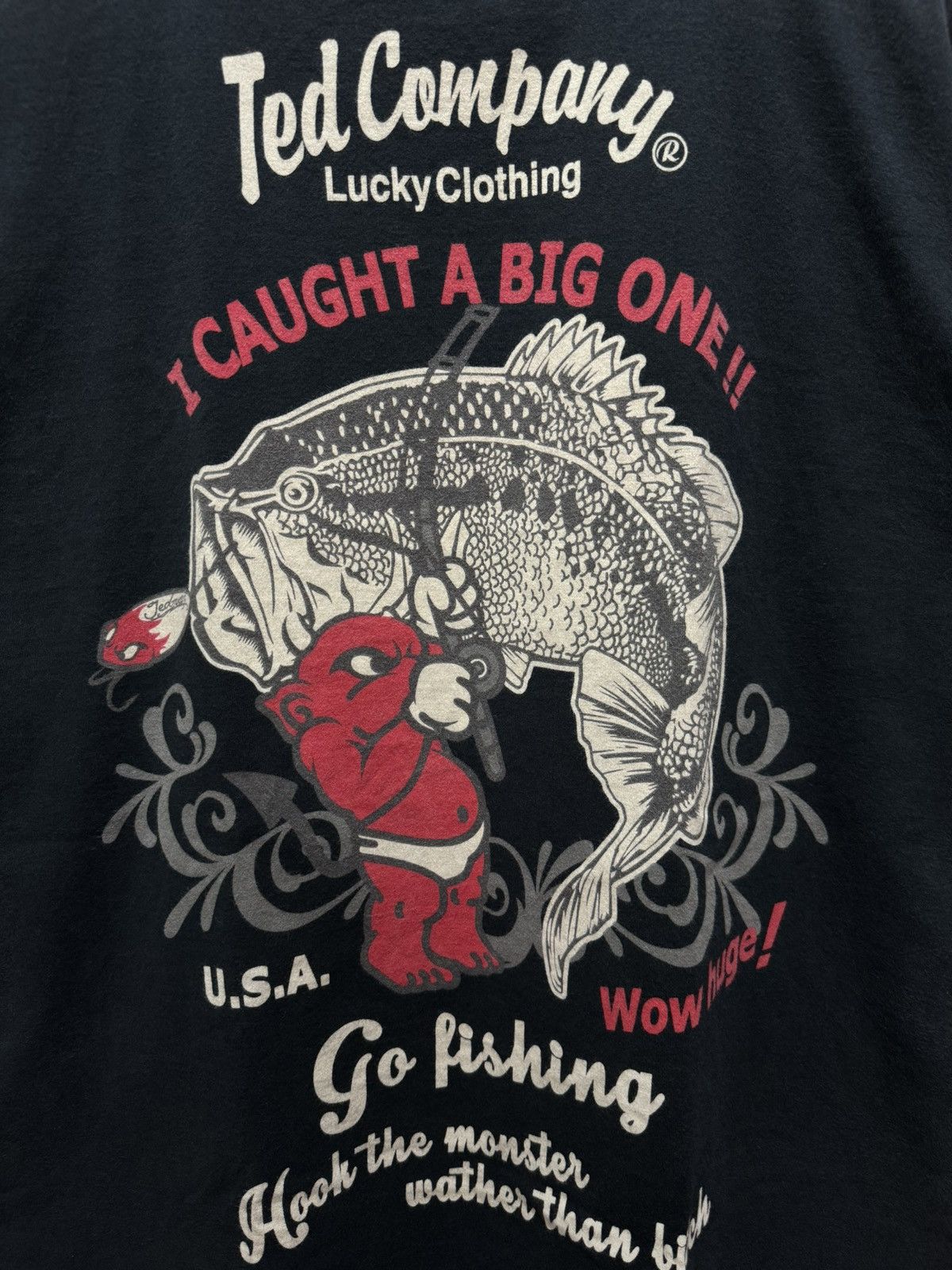 Japanese Brand VINTAGE TED COMPANY RED DEVIL LIVE TOUGHLY LOGO TEE Size US L / EU 52-54 / 3 - 2 Thumbnail