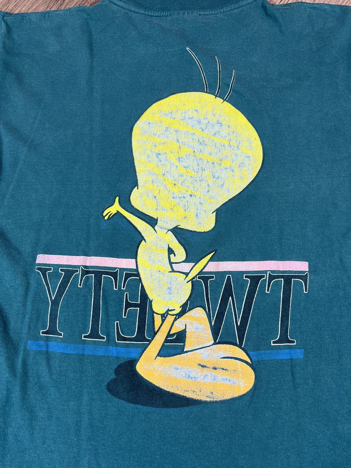 Cartoon Network Vintage Tweety T Shirt 1996s Size US M / EU 48-50 / 2 - 8 Thumbnail