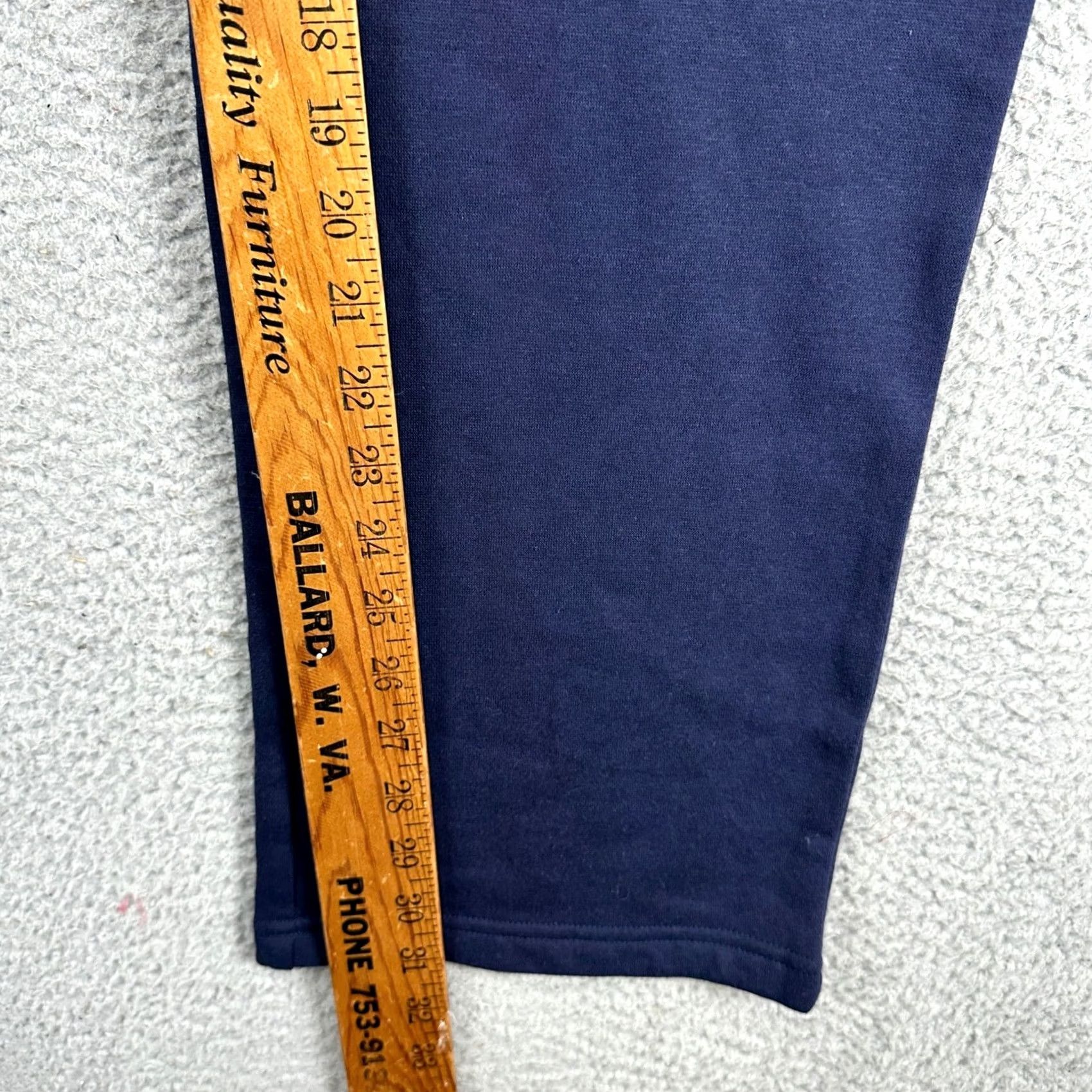 Club Room VINTAGE Club Room Mens Athletic Sweatpants 2XL Navy Blue Drawstring Elastic Waist NEW Size US 39 - 7 Thumbnail
