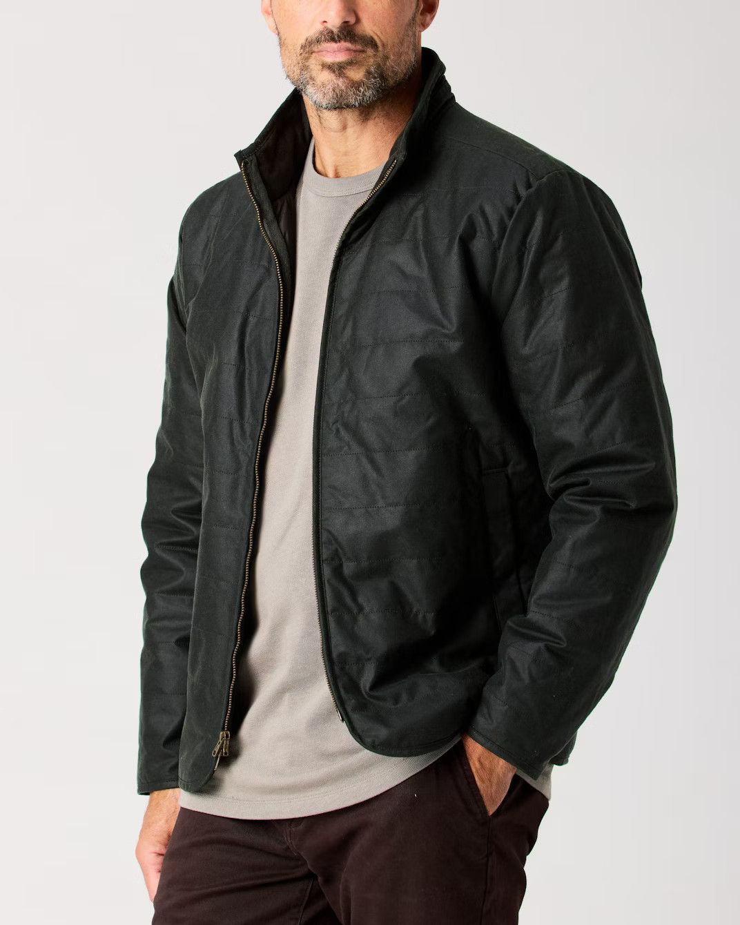 Flint And Tinder York Quilted Waxed Jacket Size US M / EU 48-50 / 2 - 4 Thumbnail
