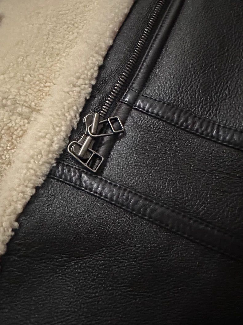 Helmut Lang HELMUT LANG A long coat with sheepskin Size US XS / EU 42 / 0 - 7 Thumbnail
