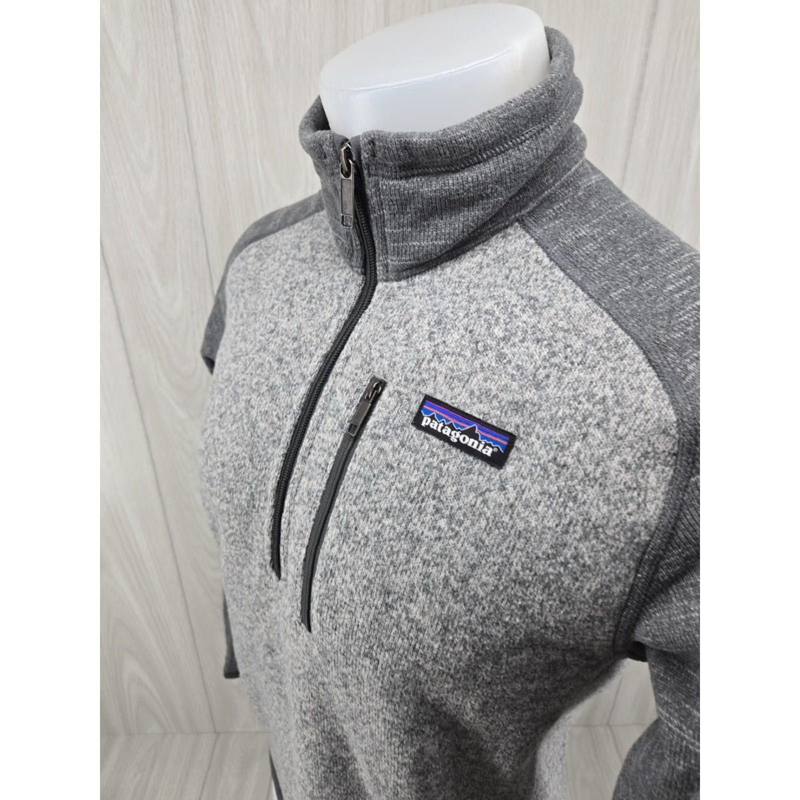 Patagonia Patagonia Better Sweater Mens Small Gray 1/4 Zip Fleece Daystar Church AL Logo Sweater Pullover Outdoor Mens Size US S / EU 44-46 / 1 - 7 Thumbnail