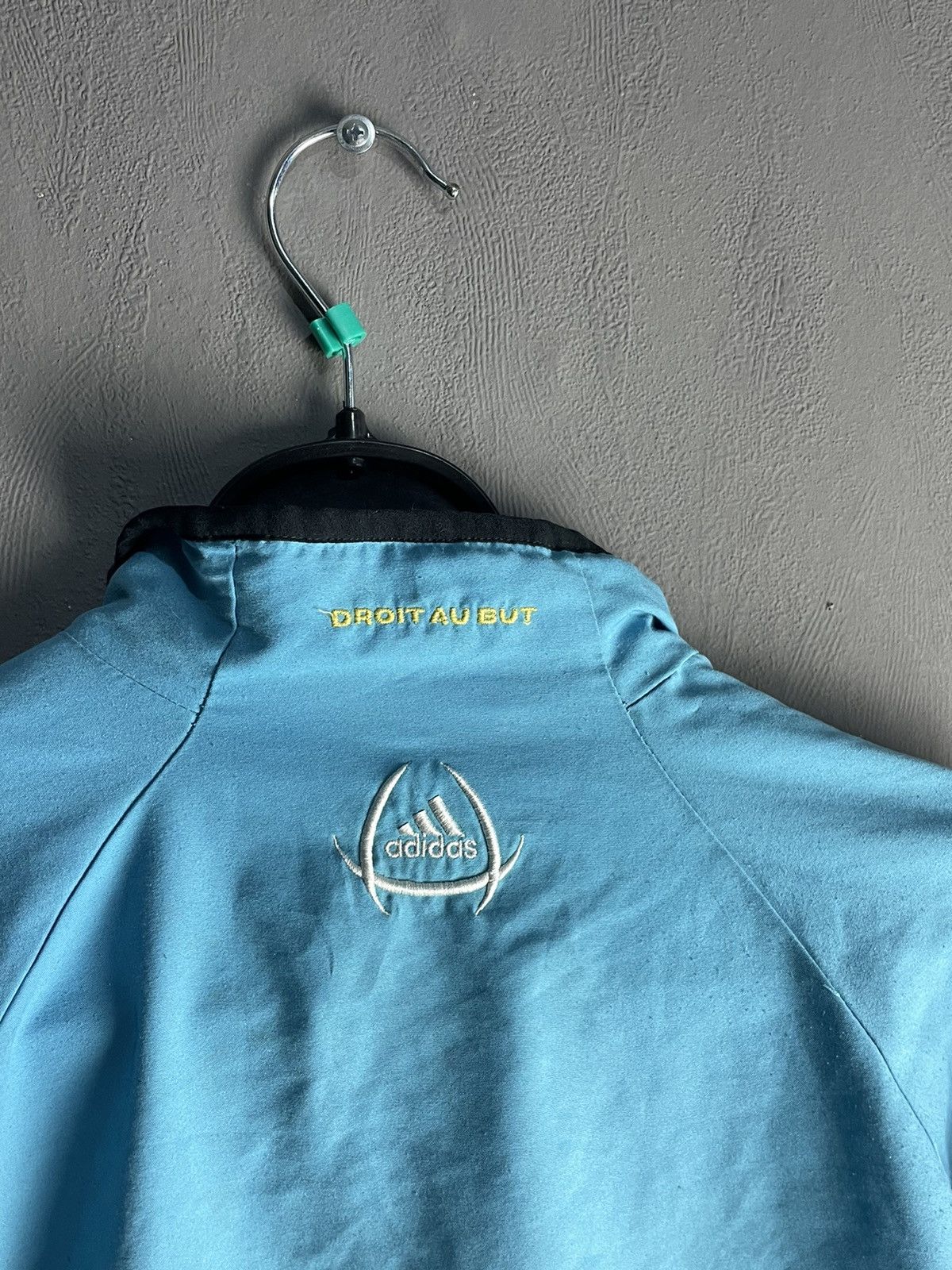 Adidas 2005 Adidas OM Olympique Marseille fleece pullover zip Size US XS / EU 42 / 0 - 9 Thumbnail
