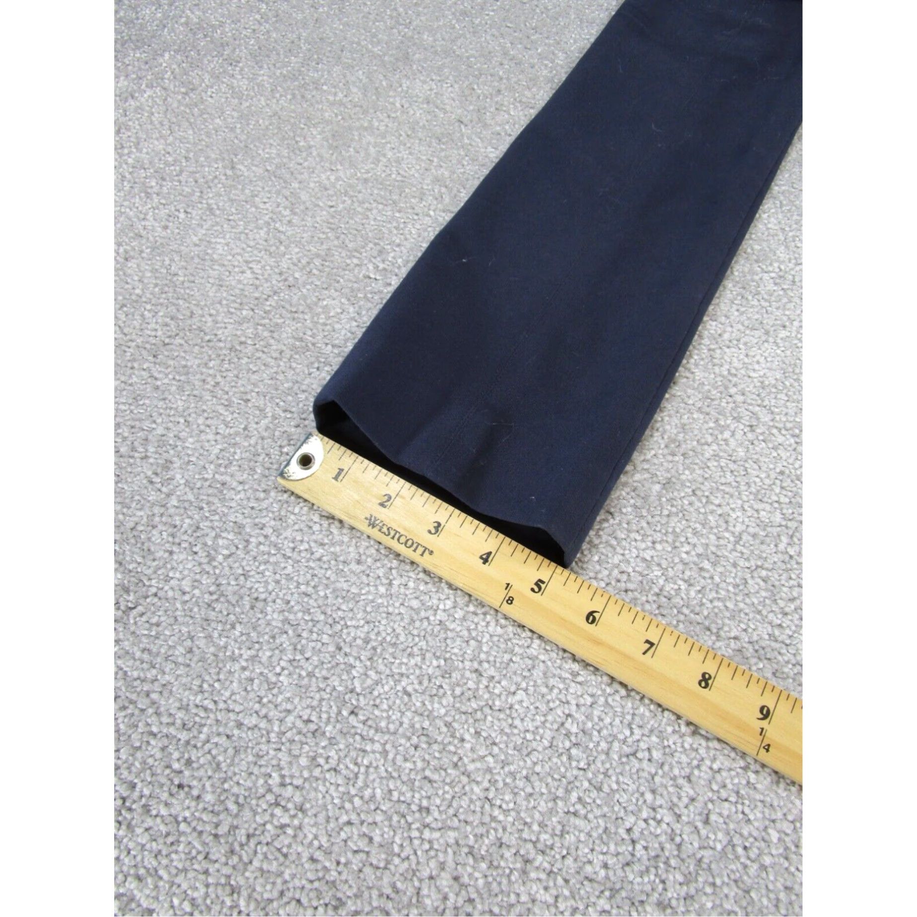 M.M.LaFleur M.M.Lafleur Womens Skinny Pants 0 Navy Blue Cotton Nylon Size 25" / US 0 / IT 36 - 6 Thumbnail