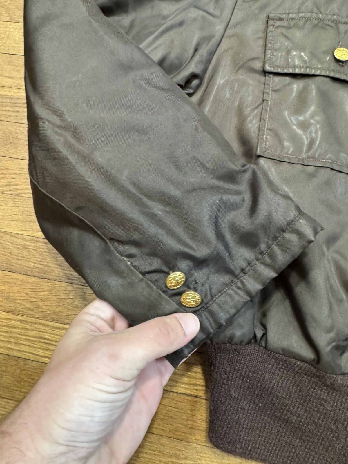 Vintage 1970s Vintage Bomber Jacket Size US L / EU 52-54 / 3 - 2 Thumbnail