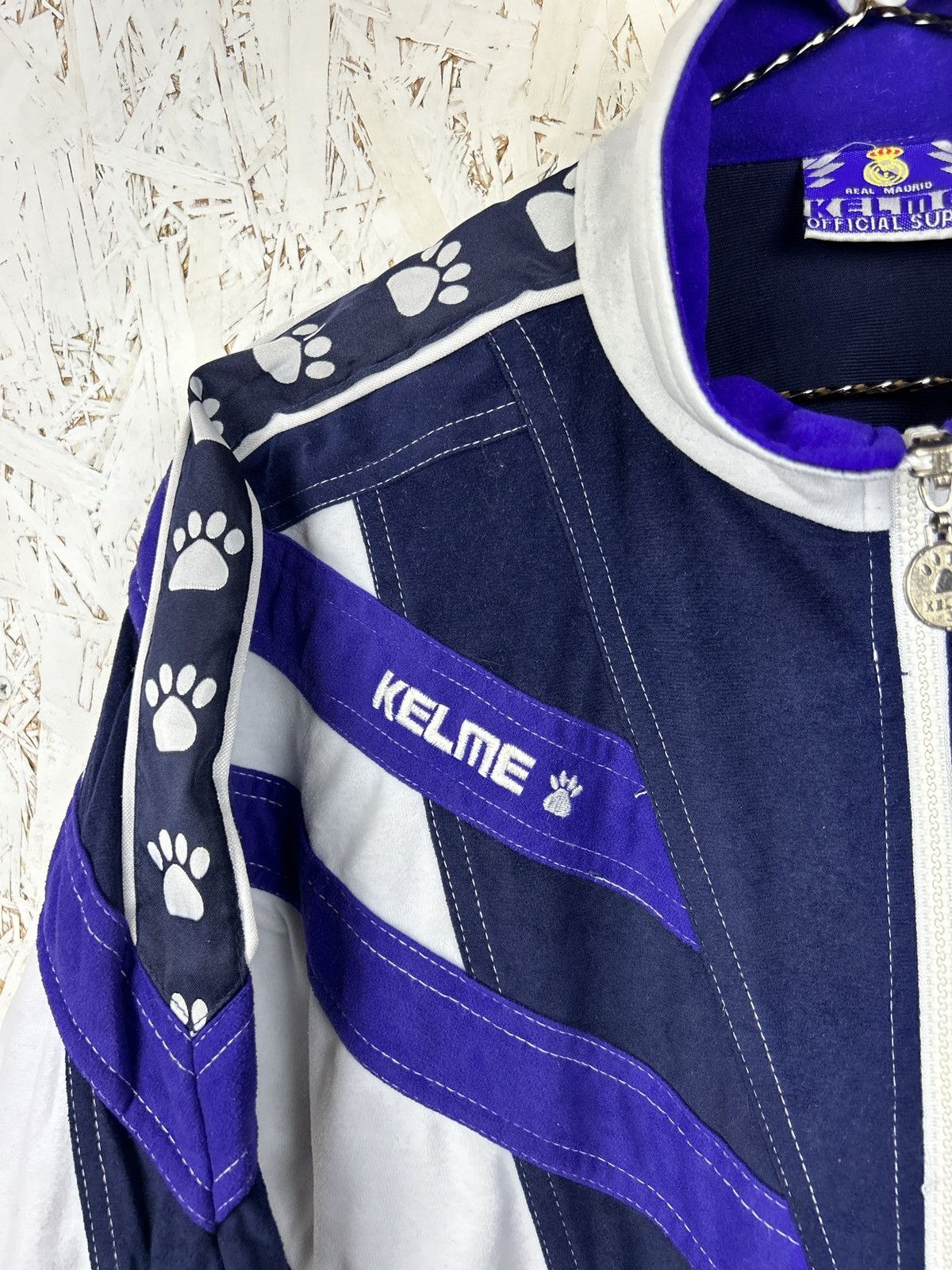 Vintage Vintage 1997/98 Real Madrid Kelme Track Top Jacket Size US XS / EU 42 / 0 - 2 Thumbnail