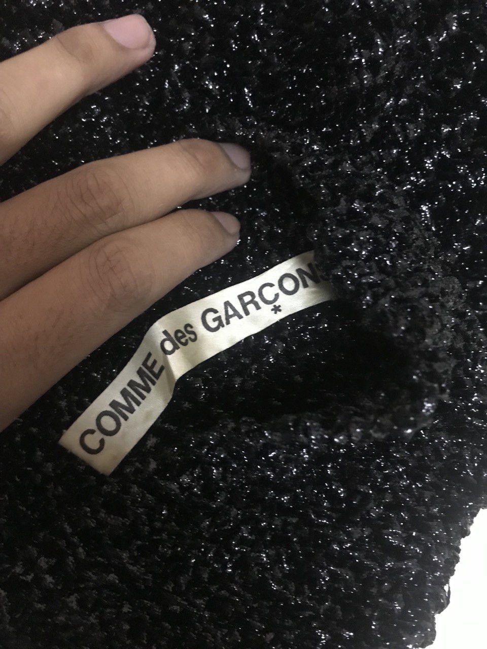 Comme des Garcons × Vintage Vintage 80s Knit Comme Des Garcons Spider Size US L / EU 52-54 / 3 - 8 Thumbnail