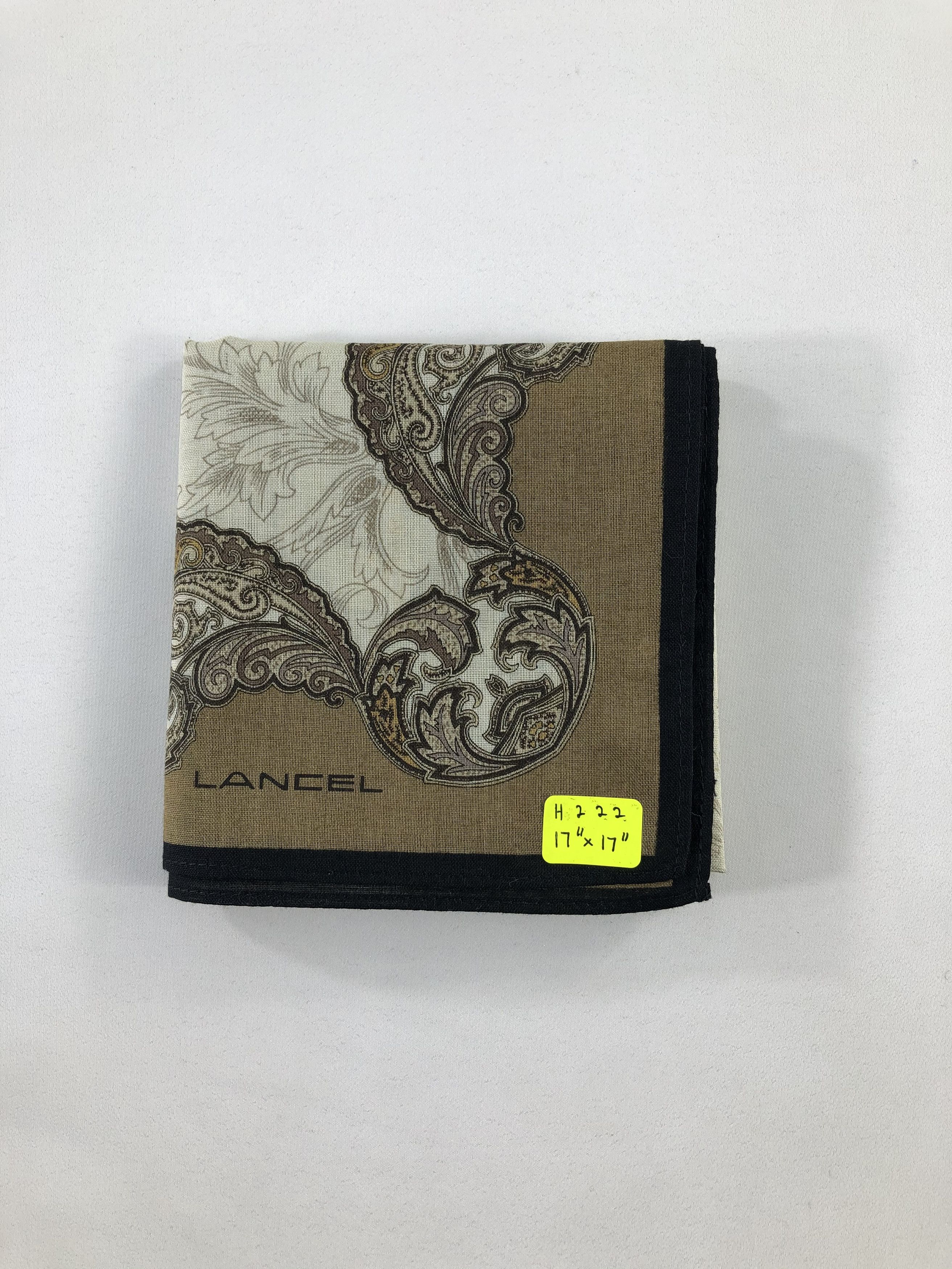 Lancel × Vintage Lancel Paislee Handkerchief / Bandana / Neckerchief Size ONE SIZE - 4 Thumbnail