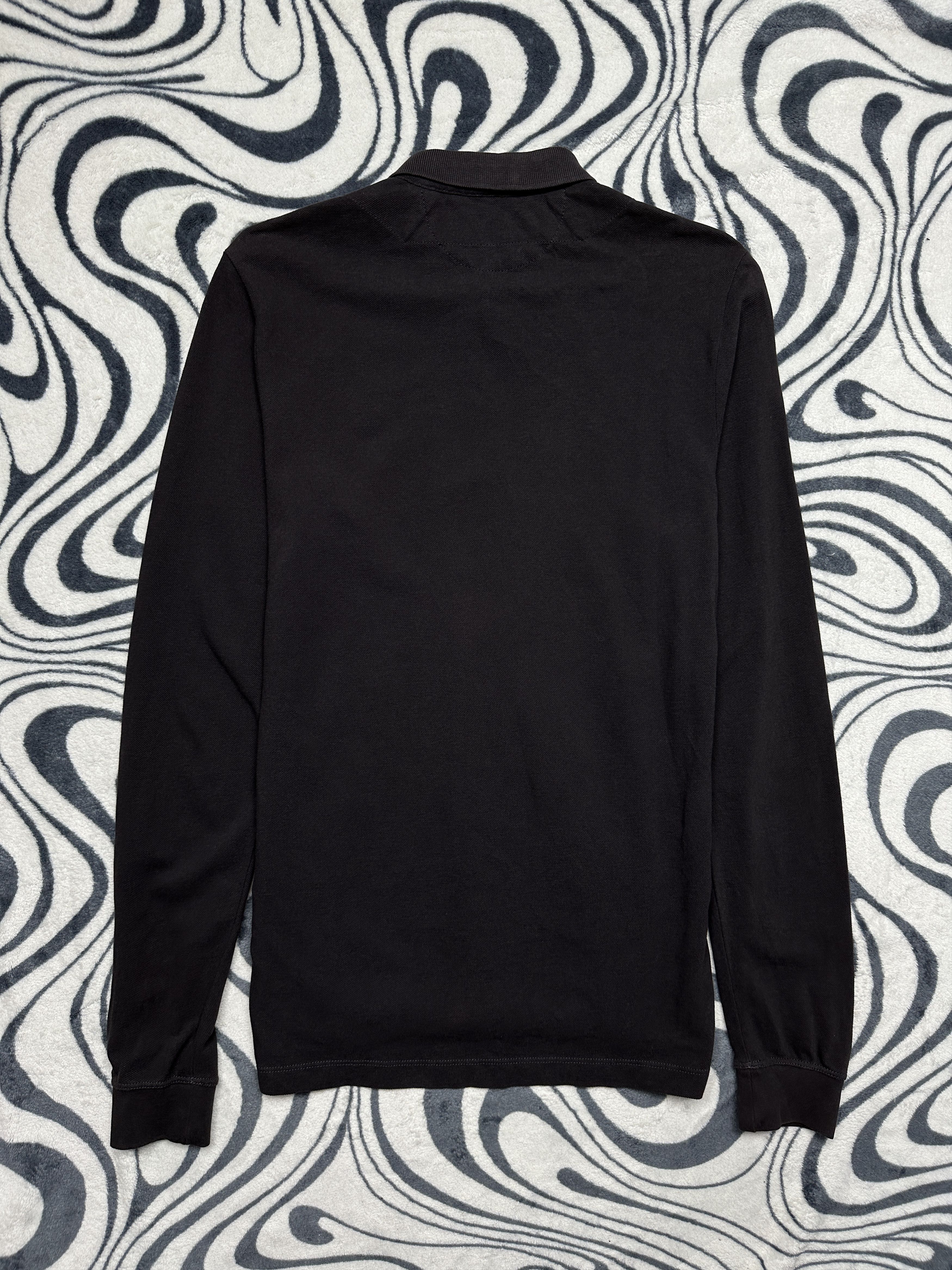 Allsaints Allsaints Mens Sandringham Long Sleeve Polo Shirt Size US S / EU 44-46 / 1 - 5 Thumbnail