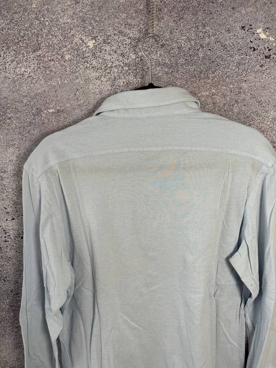 Suitsupply Suitsupply Blue Pure Cotton Long Sleeve T-Shirt Medium Size US M / EU 48-50 / 2 - 15 Thumbnail