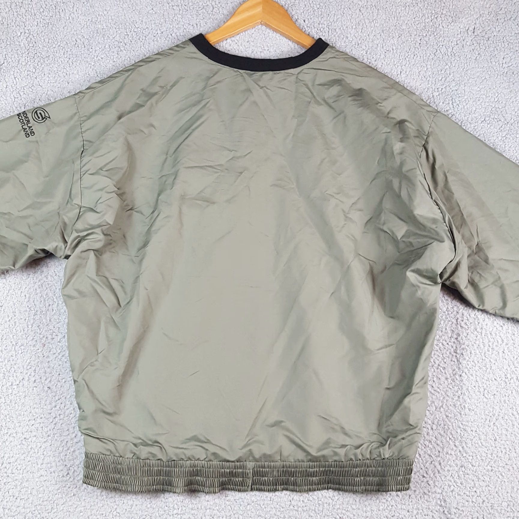 Rains Sunderland Of Scotland Windbreaker Jacket Mens Regular Size S Breathable Water Resistant Microfiber Zip Pullover Outdoor 90s 00s Golf Hiking Size US S / EU 44-46 / 1 - 7 Thumbnail