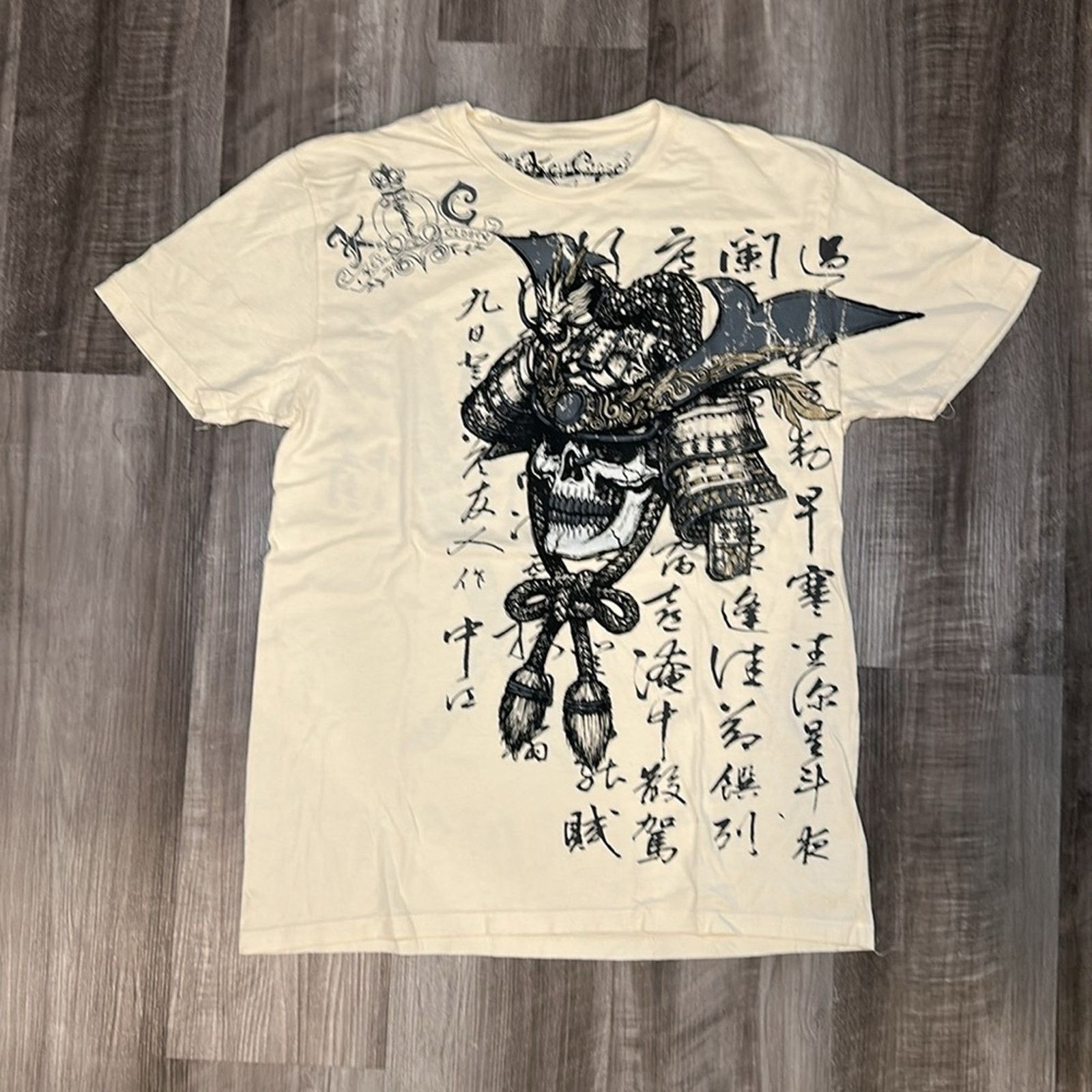 Other Key Closet Samurai Skull Y2K Tee - Medium Size US M / EU 48-50 / 2 - 2 Thumbnail