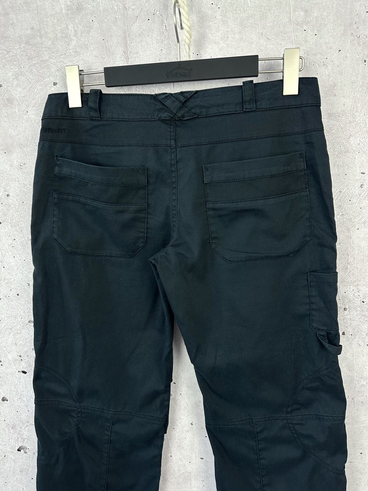 Nike × Vintage Nike Vintage Swoosh Embroidered Black Women’s Pants Size 30" / US 8 / IT 44 - 6 Thumbnail