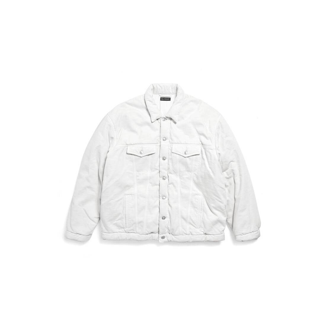 Balenciaga o1mt1gz0924 Padded Jacket in White Size US S / EU 44-46 / 1 - 1 Thumbnail