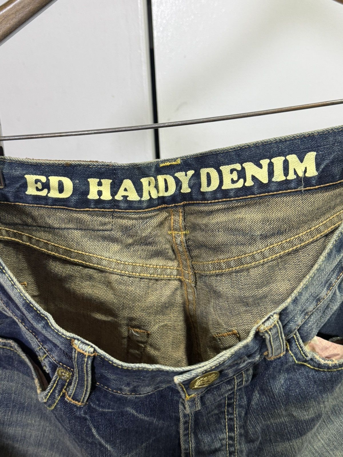Ed Hardy Ed Hardy Skull Eagle Jeans Size US 32 / EU 48 - 11 Thumbnail