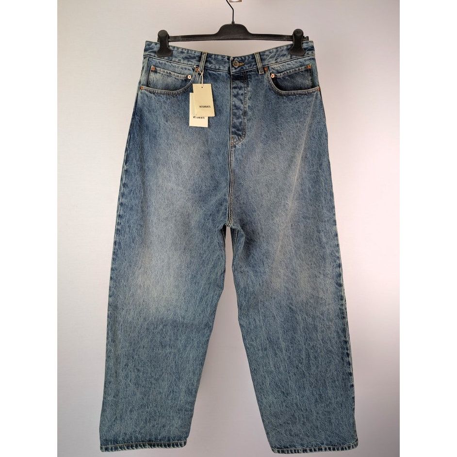 Vetements o1rshd1 Denim Jeans in Indigo Blue Size US 34 / EU 50 - 7 Thumbnail