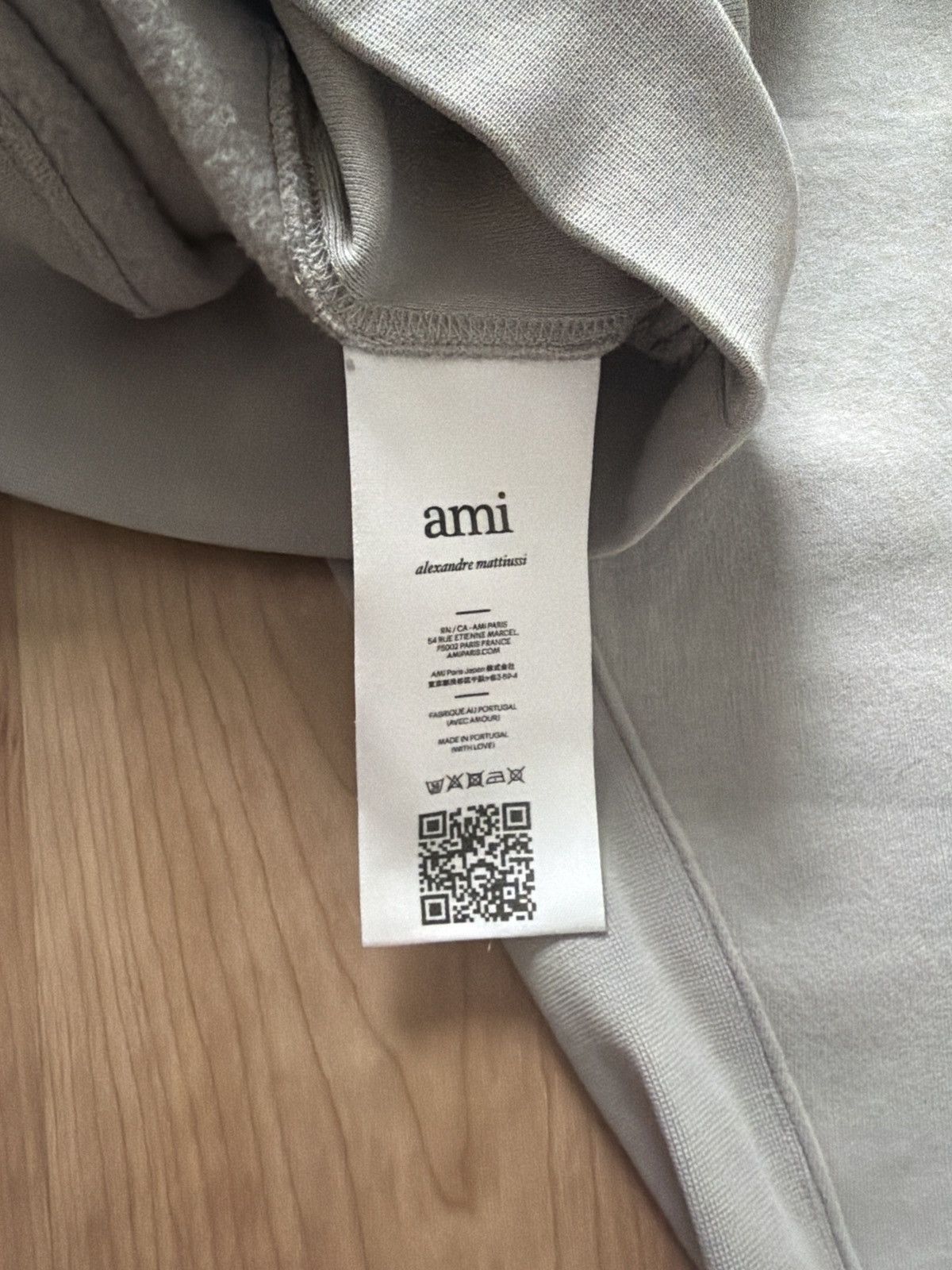 AMI Ami Paris Cotton Embossed Ami de Coeur Hoodie Size US L / EU 52-54 / 3 - 6 Thumbnail