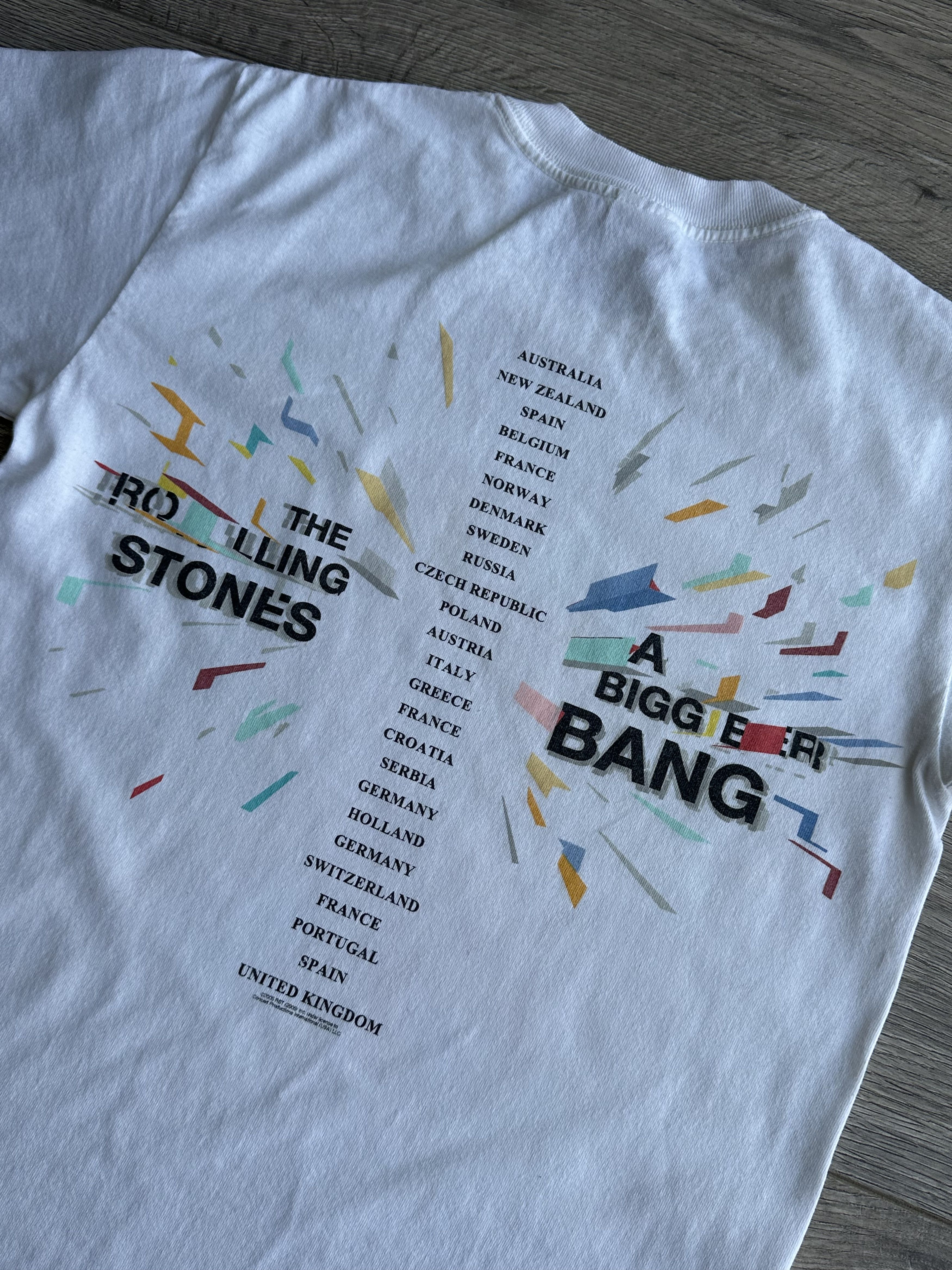 The Rolling Stones × Vintage The Rolling Stones T shirt Size US S / EU 44-46 / 1 - 7 Thumbnail