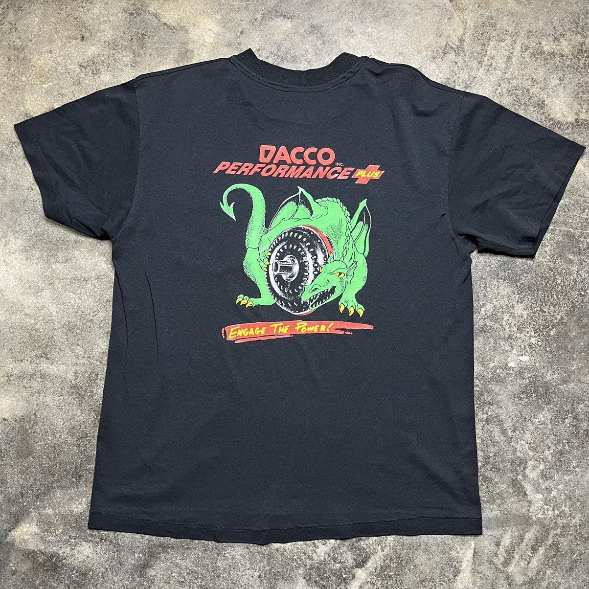 Vintage vintage dacco single stitch dragon tshirt Size US L / EU 52-54 / 3 - 1 Thumbnail