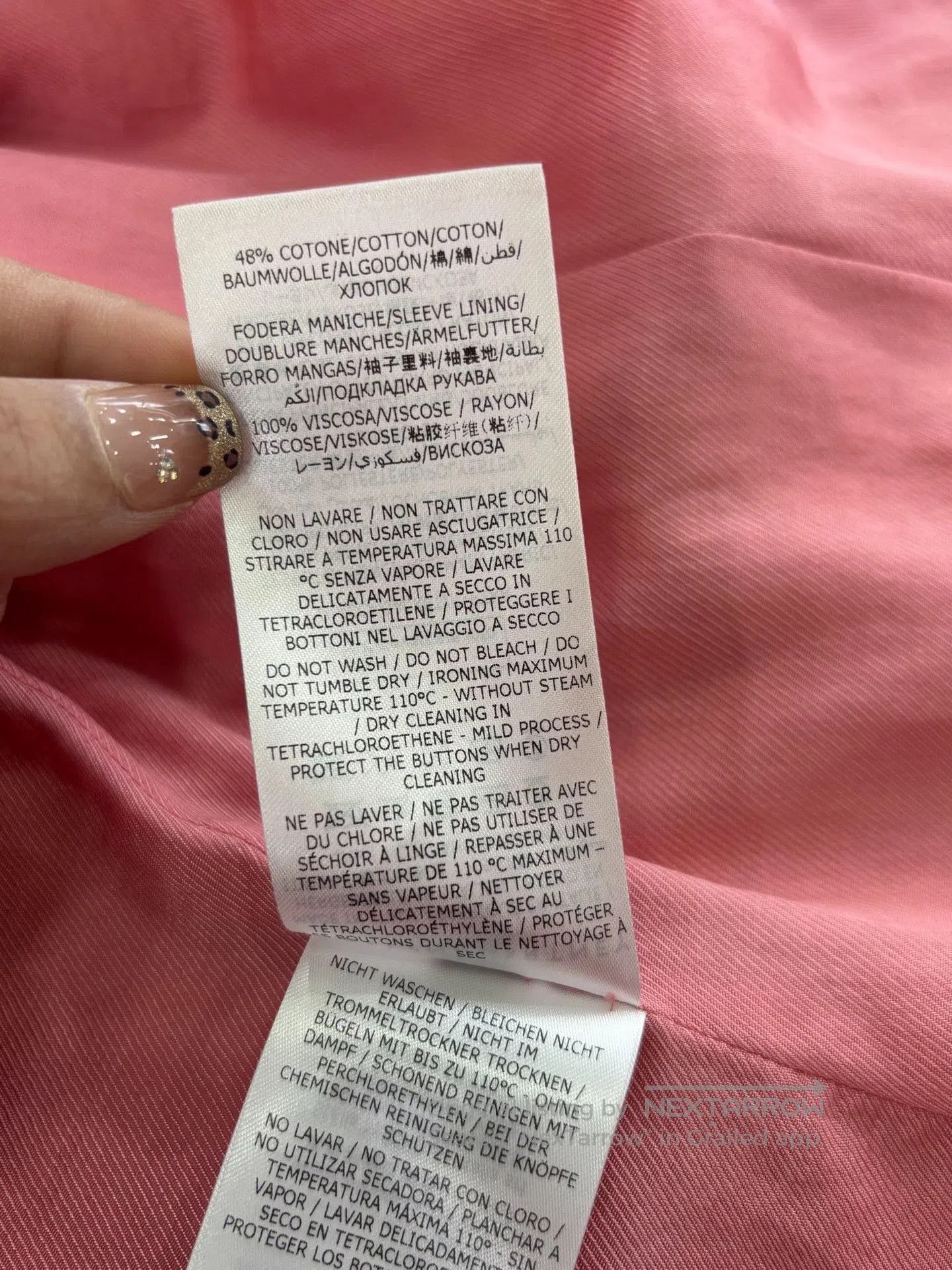 Stella McCartney Stella McCartney Pink Blazer Size 36. Size XS / US 0-2 / IT 36-38 - 7 Thumbnail