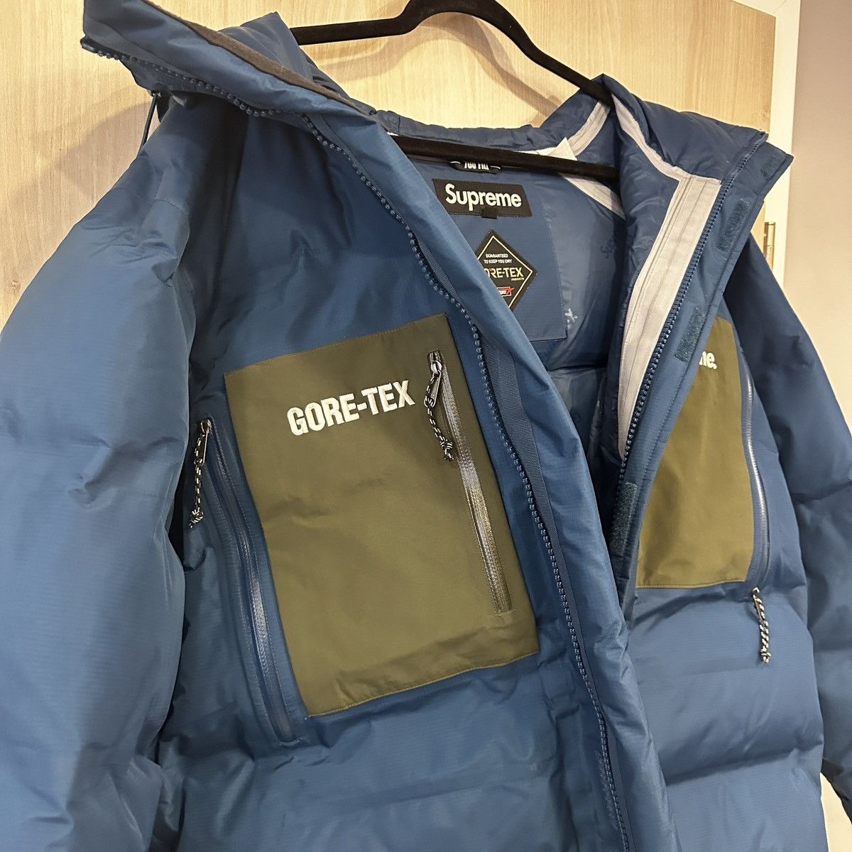 Supreme Supreme FW18 Gore-Tex 700-Fill Down Parka - M - Blue Size US M / EU 48-50 / 2 - 7 Thumbnail
