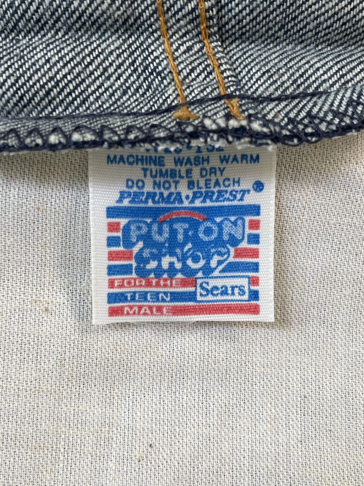 Sears Vintage 1970’s Sears Bellbottom Jeans NOS Size US 31 - 7 Thumbnail