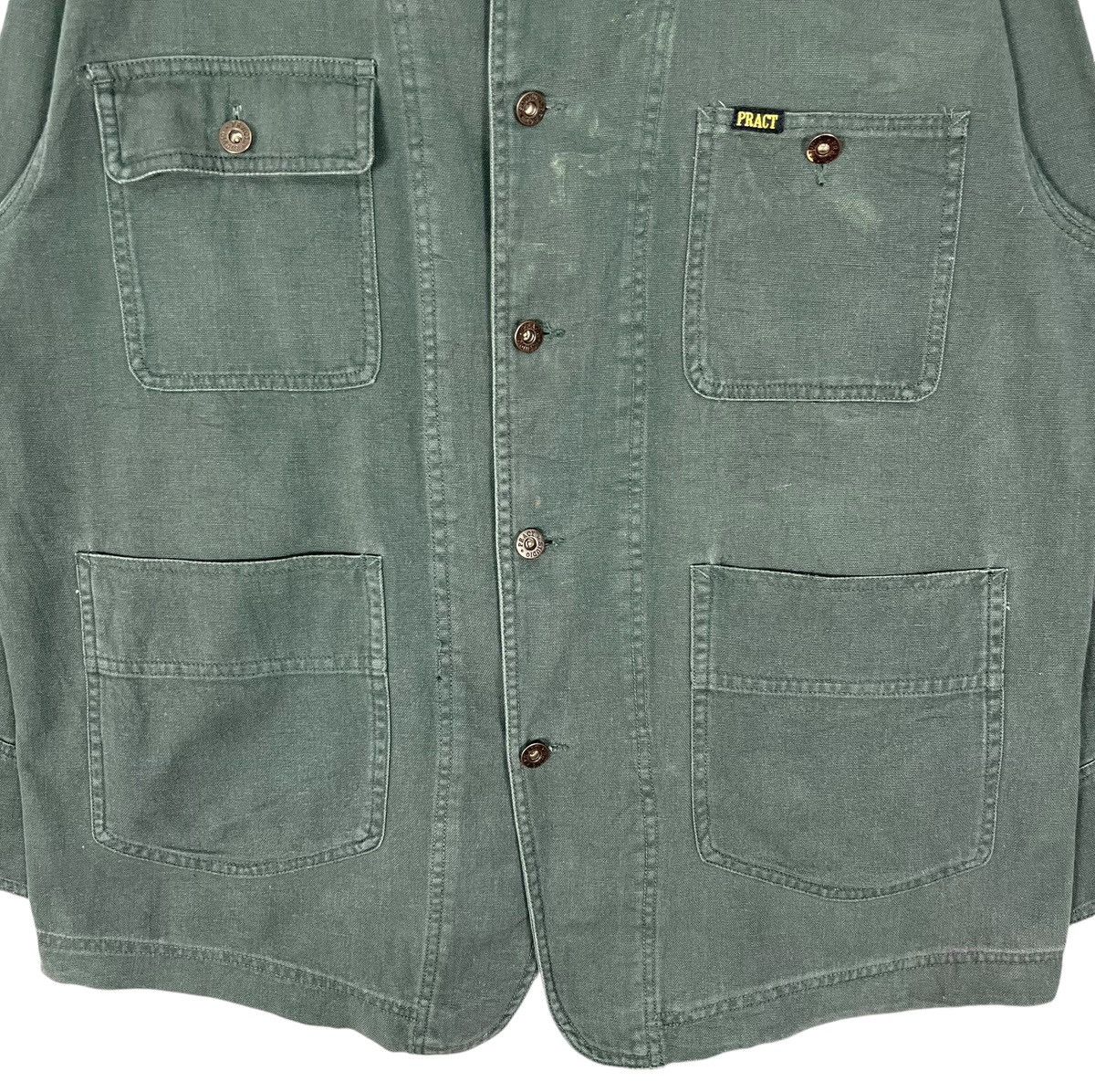 Vintage Vintage Pract Studio Workers Chore Jacket Size US L / EU 52-54 / 3 - 4 Thumbnail