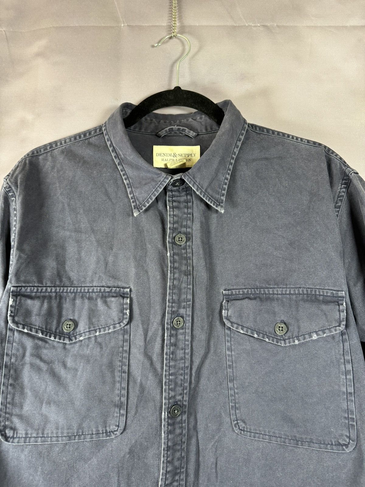 Denim & Supply Ralph Lauren × Ralph Lauren Ralph Lauren Denim & Supply Men’s Overshirt Twill Utility XL Size US XL / EU 56 / 4 - 14 Thumbnail