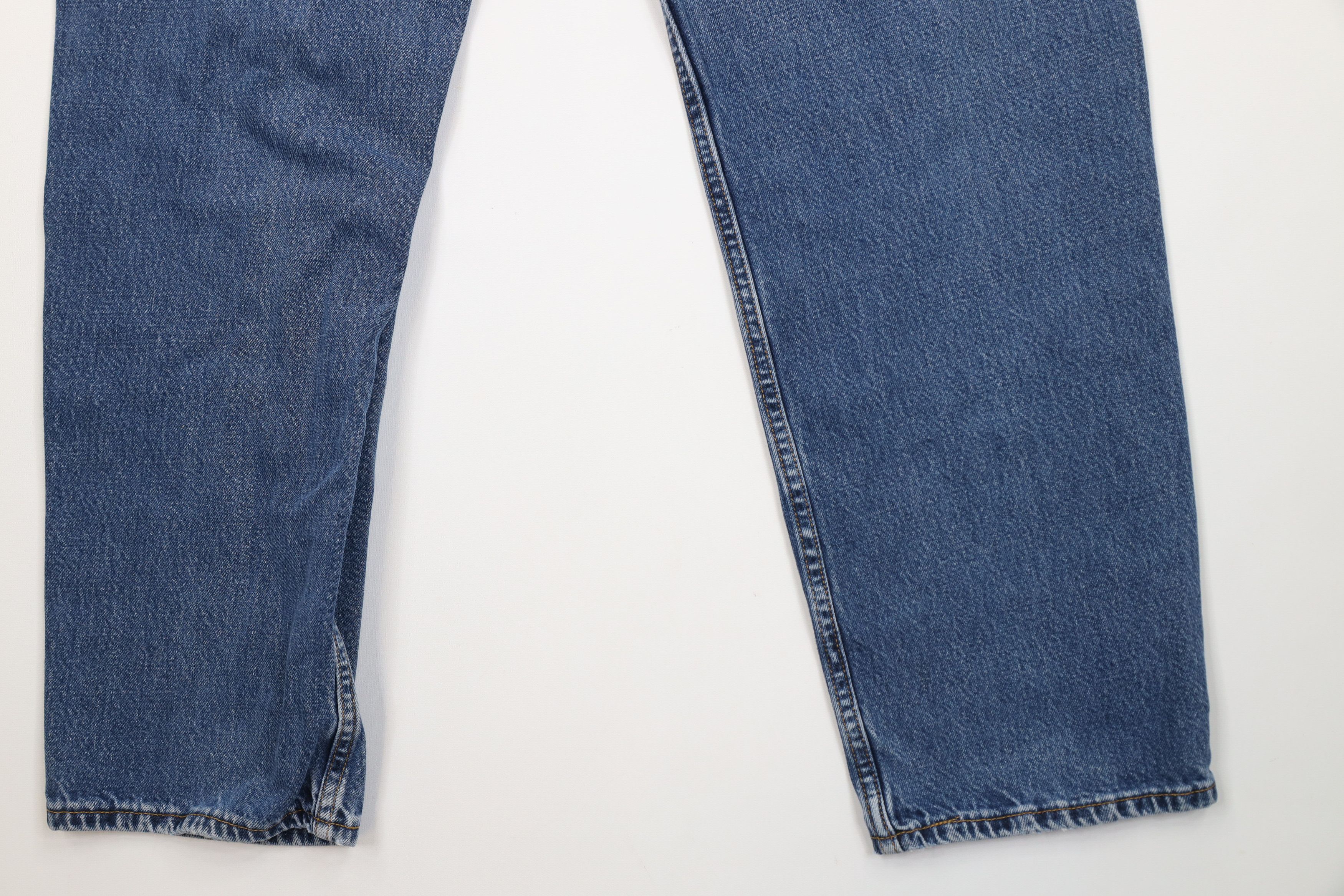 Levi's Vintage 90s Levis 550 Relaxed Fit Denim Jeans Blue Cotton Size US 36 / EU 52 - 13 Thumbnail