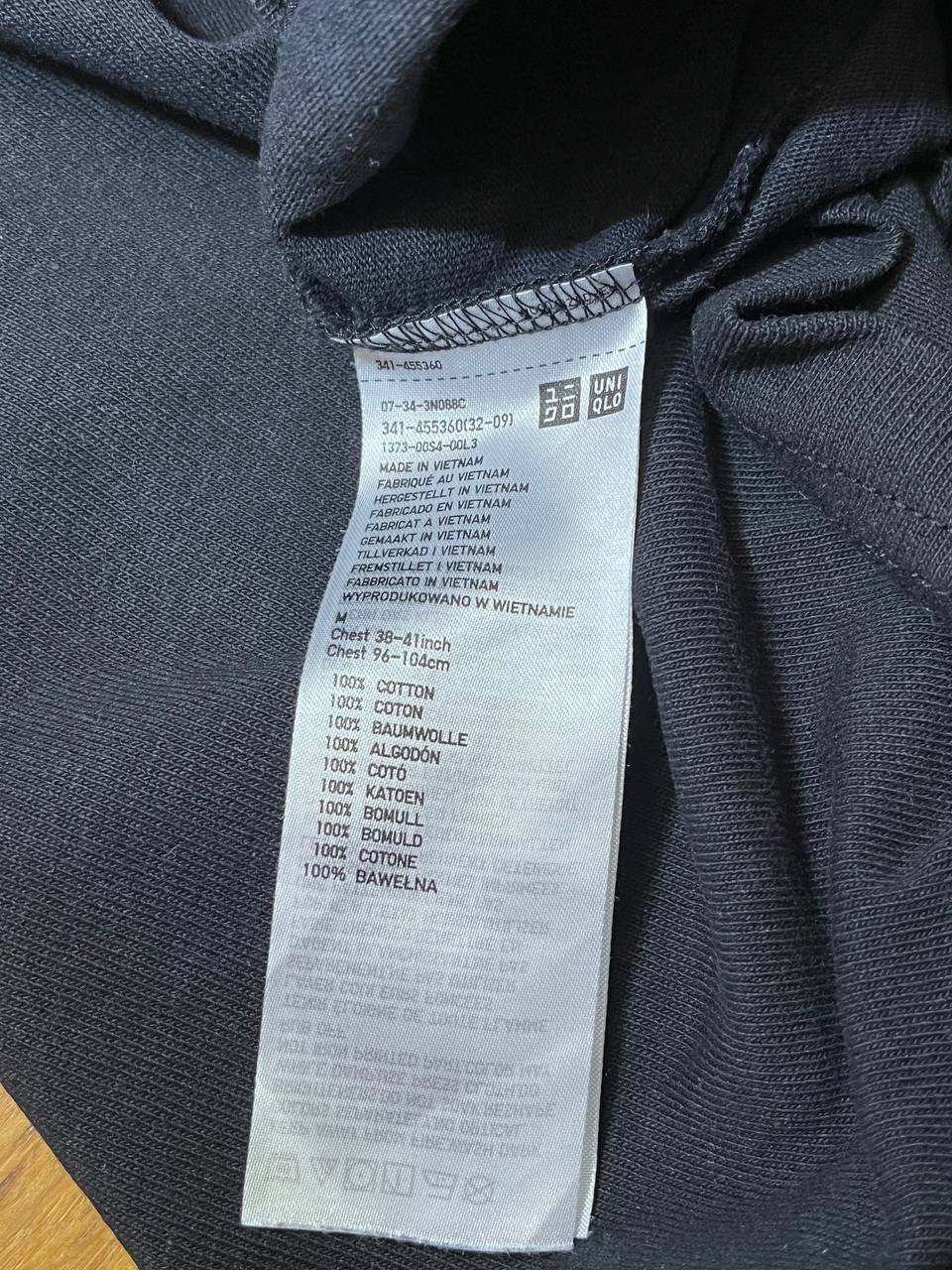Uniqlo Uniqlo basic black shirt Size US M / EU 48-50 / 2 - 4 Thumbnail