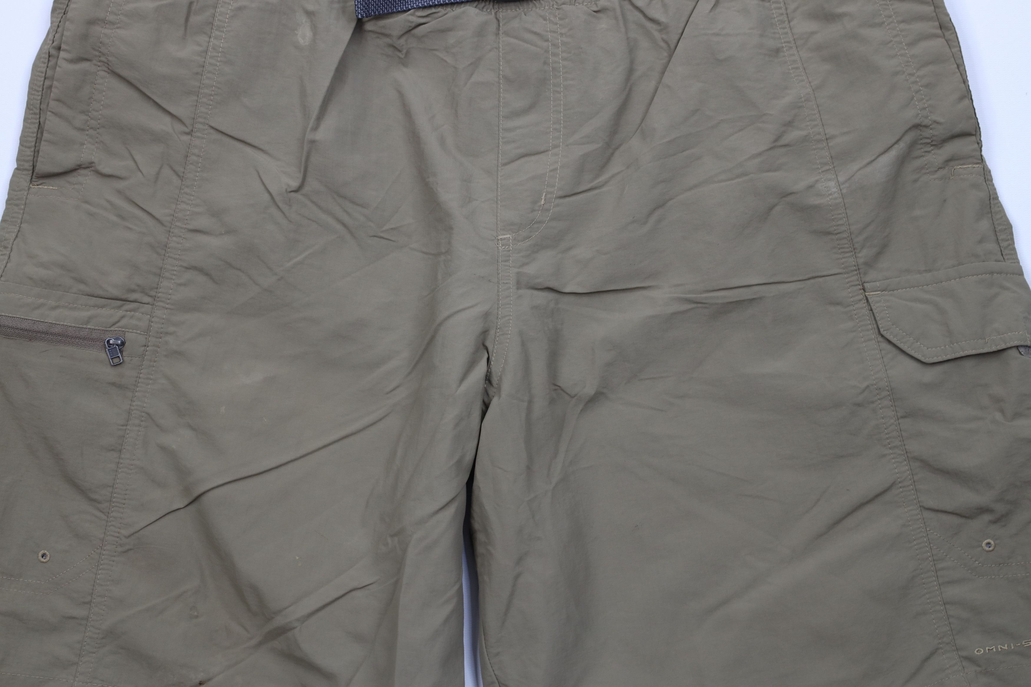 Columbia Vintage Y2K Columbia Lined Trekking Hiking Cargo Shorts Size US 34 / EU 50 - 3 Thumbnail