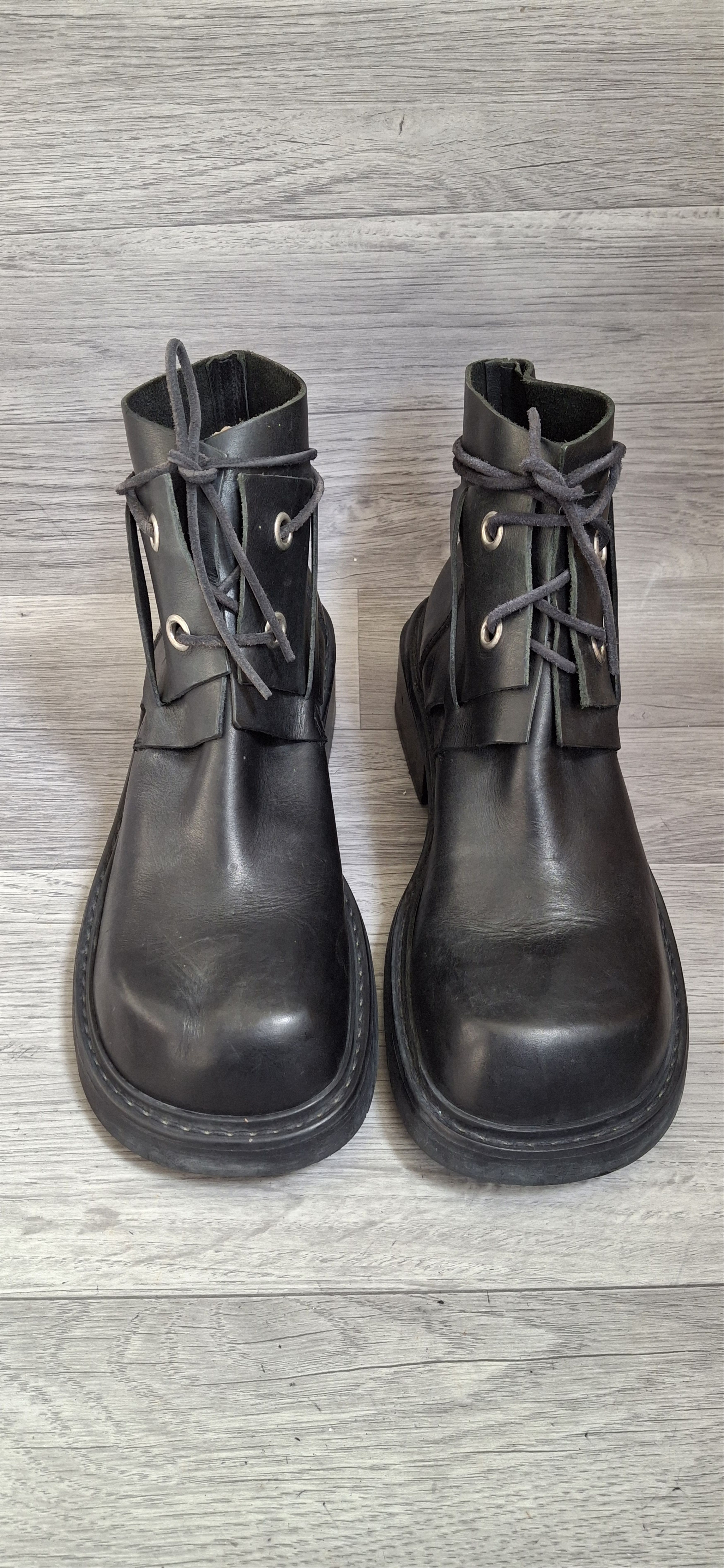 Vintage Vintage 90's chunky Faits Divers, dirk bikkembergs Y2k boots Size US 10 / EU 43 - 3 Thumbnail