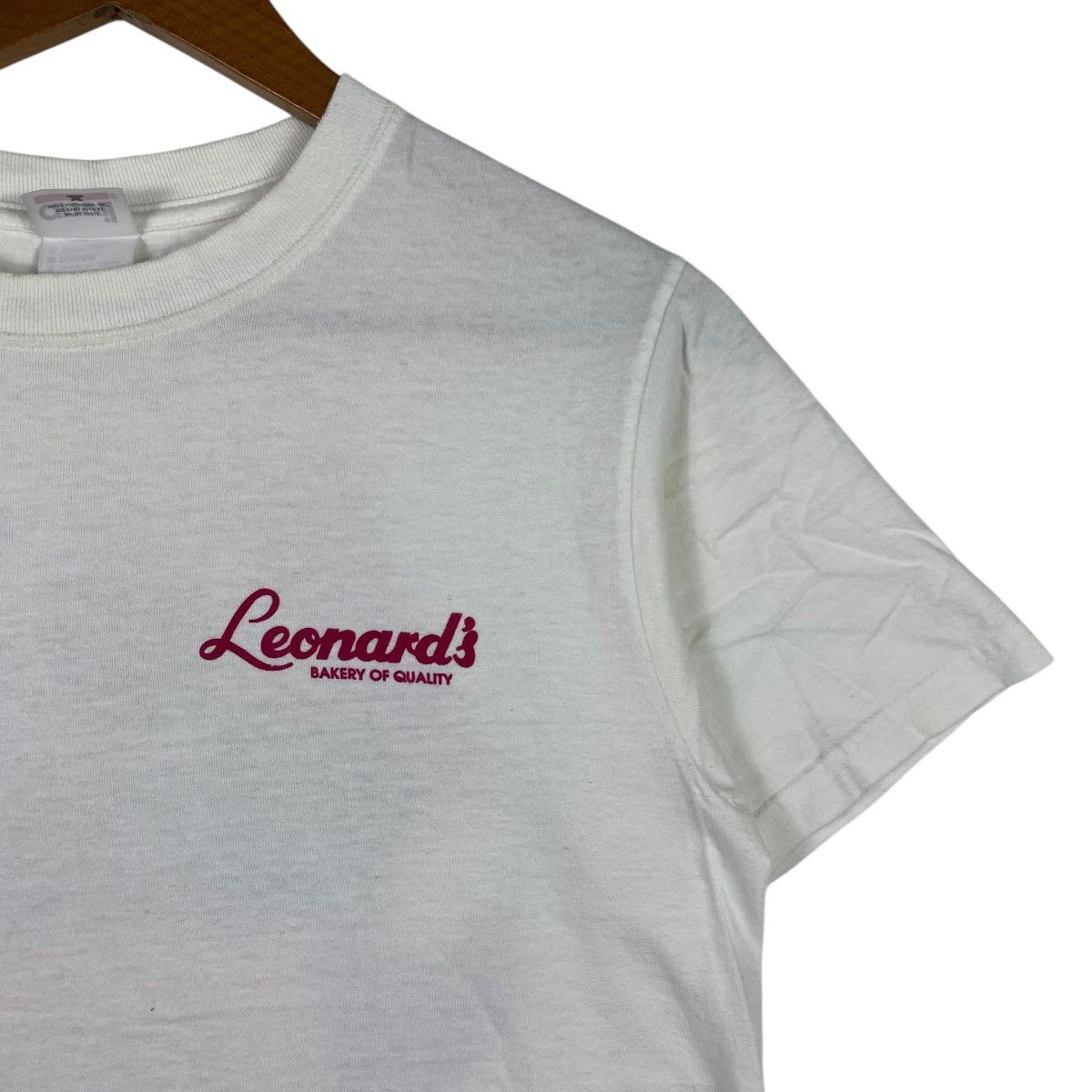 Leonard Paris × Vintage Vintage 90’ LEONARD’S BAKERY HAWAII Malasada Puffs Tee Shirt Size S / US 4 / IT 40 - 5 Thumbnail