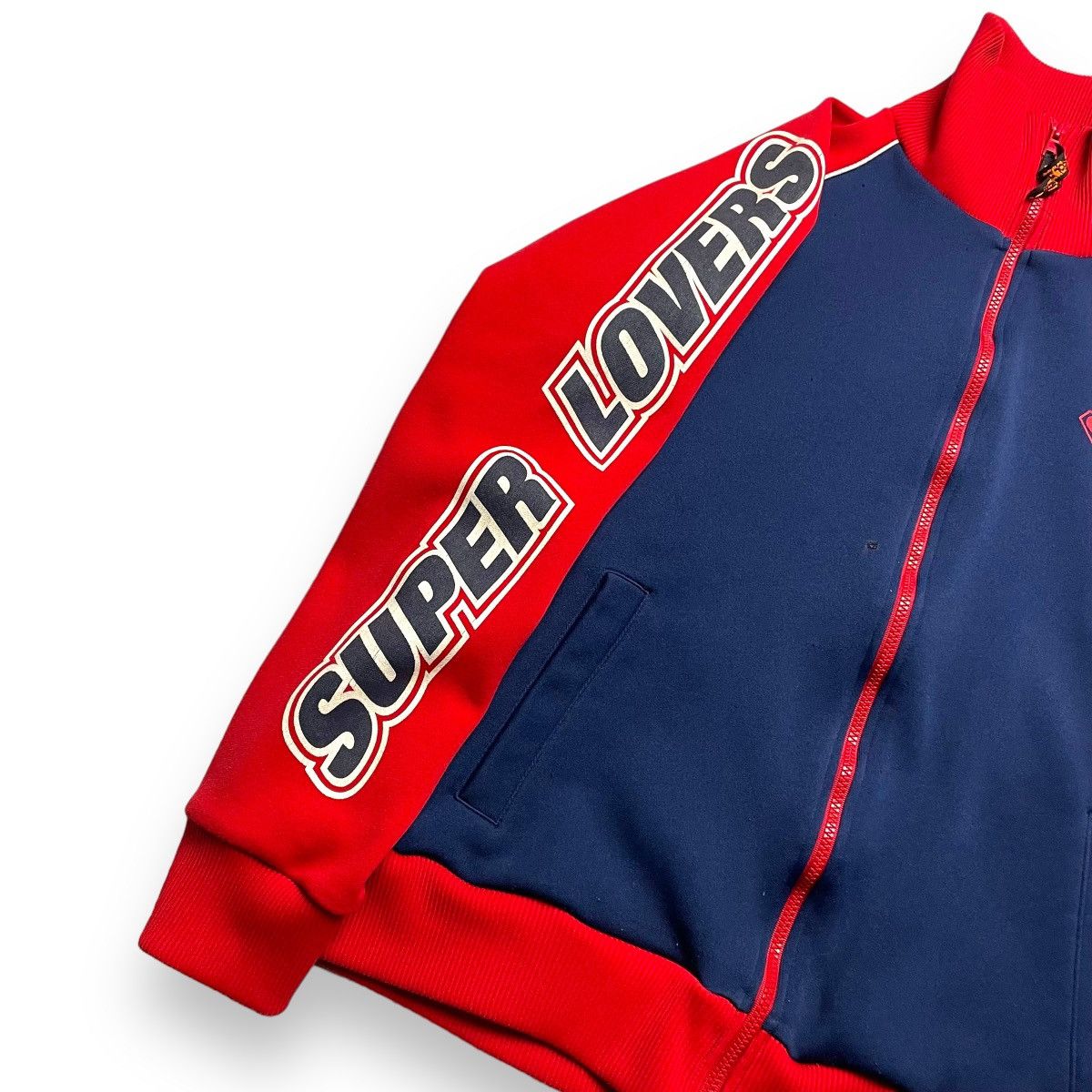20471120 × Hysteric Glamour 🇯🇵❤️ VINTAGE 90s SUPER LOVERS PUNK TRACKTOP JACKET Size US M / EU 48-50 / 2 - 6 Thumbnail