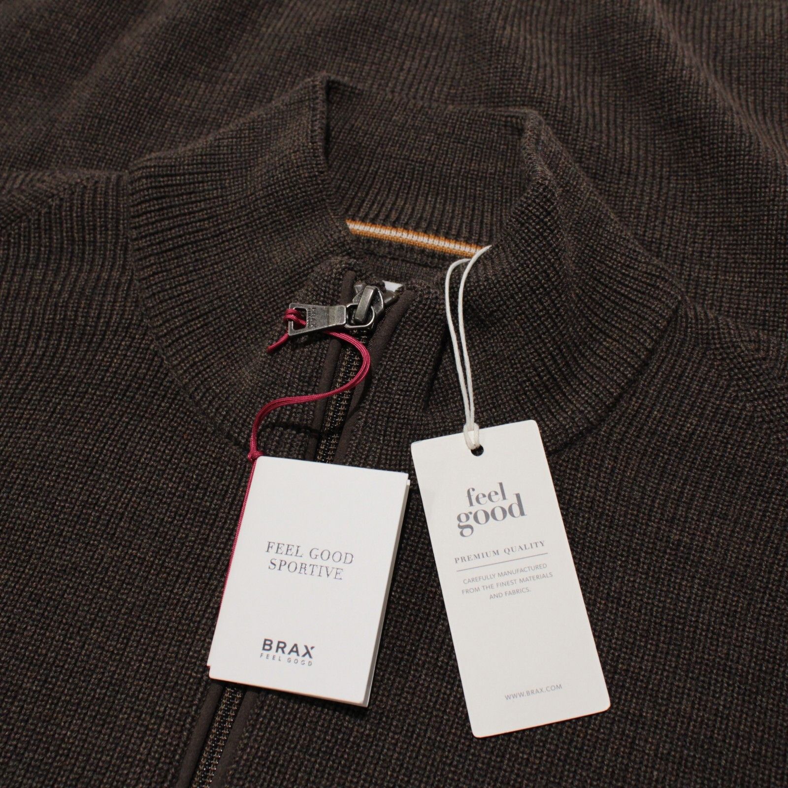 BRAX BRAX Sweater Size US XL in Brown Size US XL / EU 56 / 4 - 1 Thumbnail